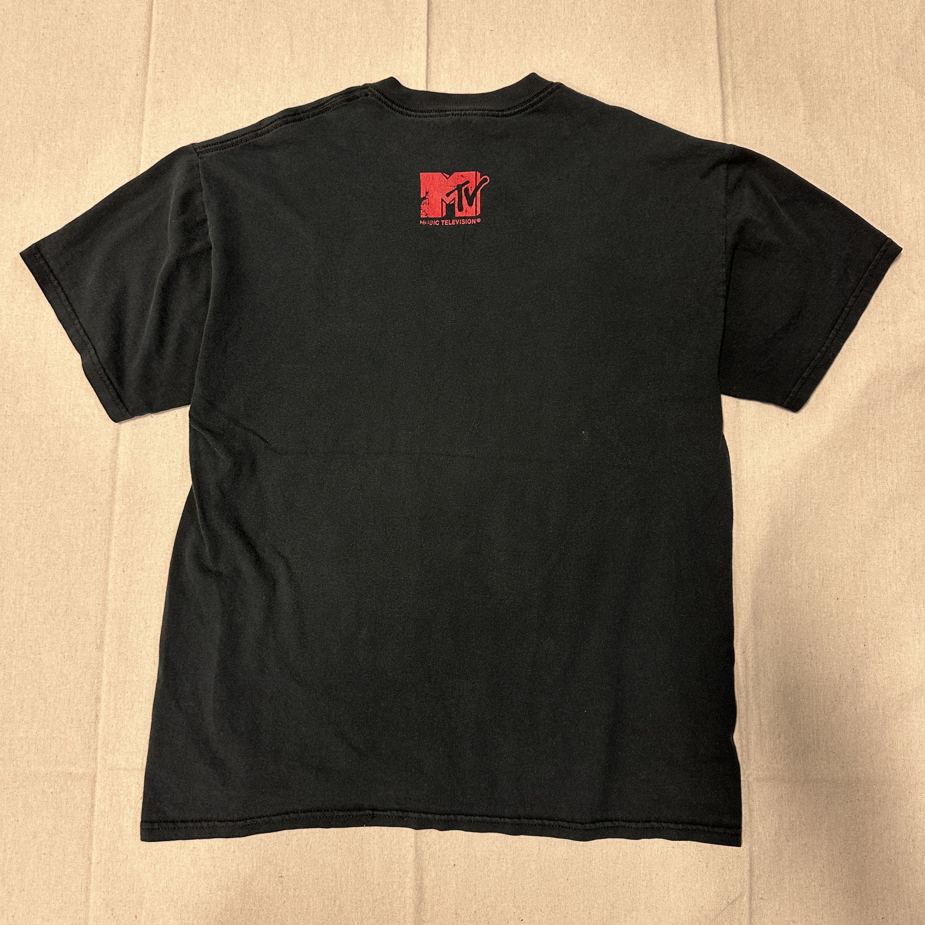Jerzees Vintage MTV Punk'd Graphic Black T-Shirt Size L Aston Kutcher y2k Size US L / EU 52-54 / 3 - 7 Thumbnail