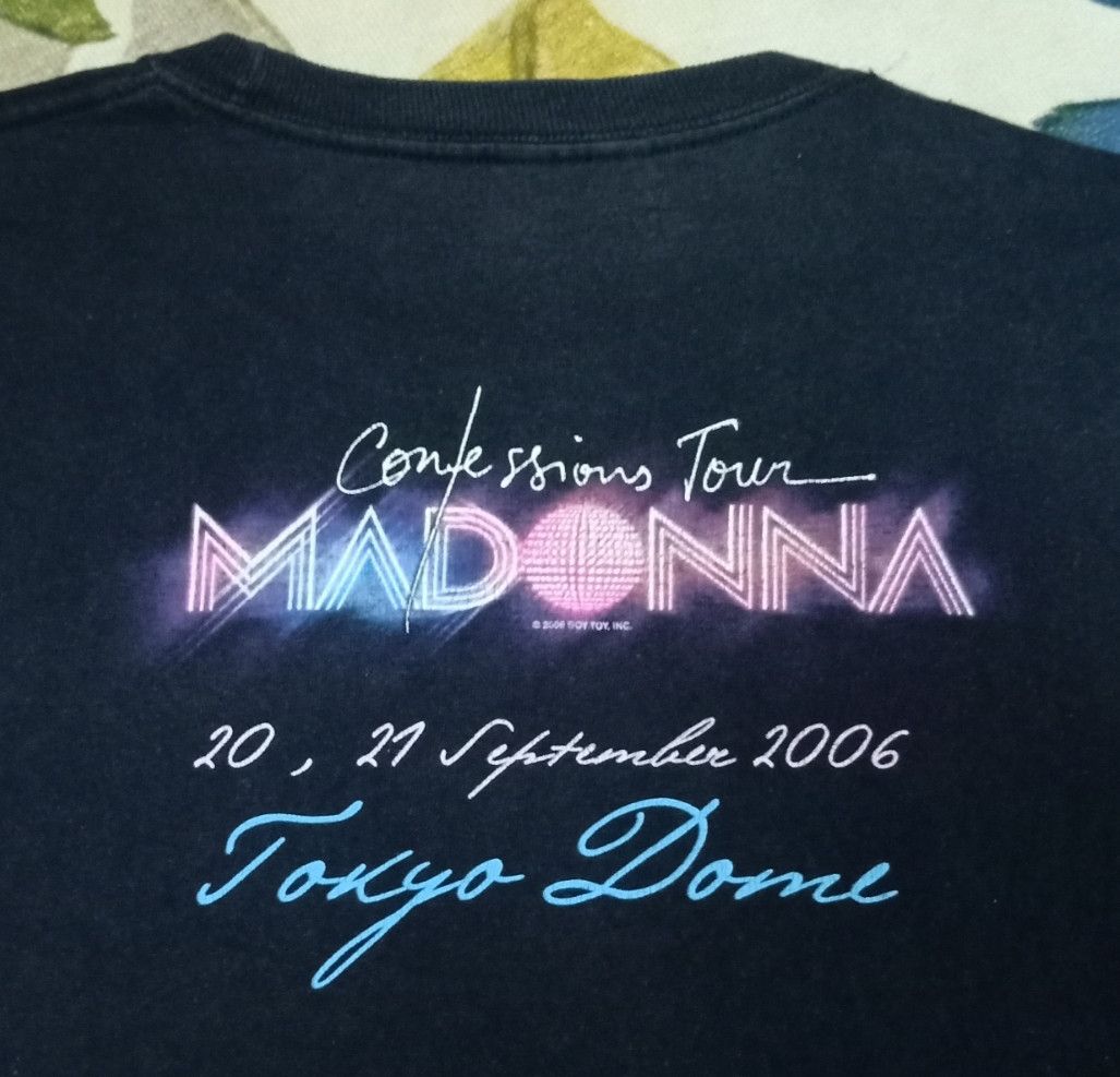 Band Tees Vintage Madonna Confession Tour 2006 Tokyo Dome T-shirt Size US M / EU 48-50 / 2 - 13 Thumbnail
