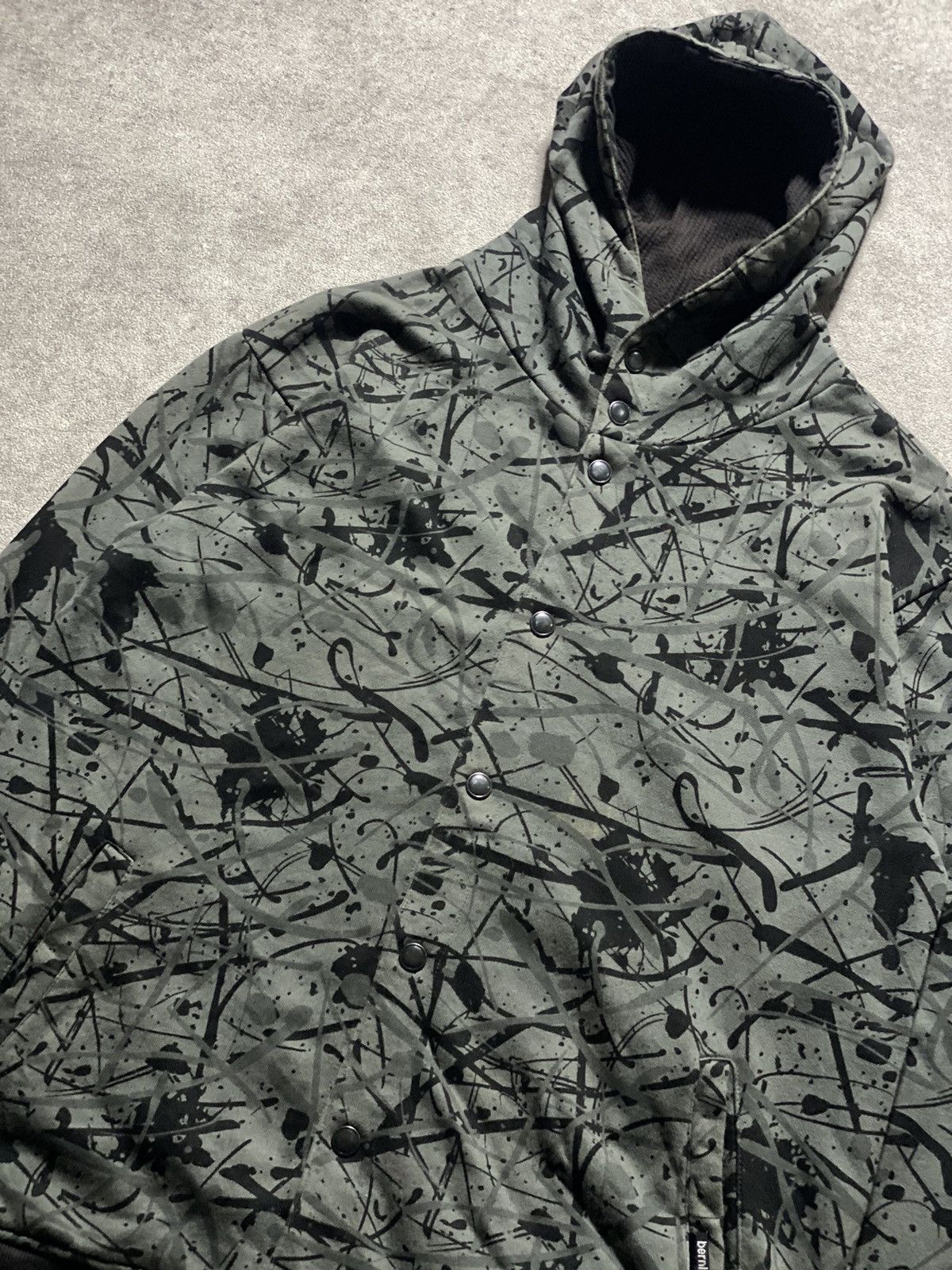 Japanese Brand 2000s Bernings Sho Hoodies Button Up Size US M / EU 48-50 / 2 - 2 Thumbnail