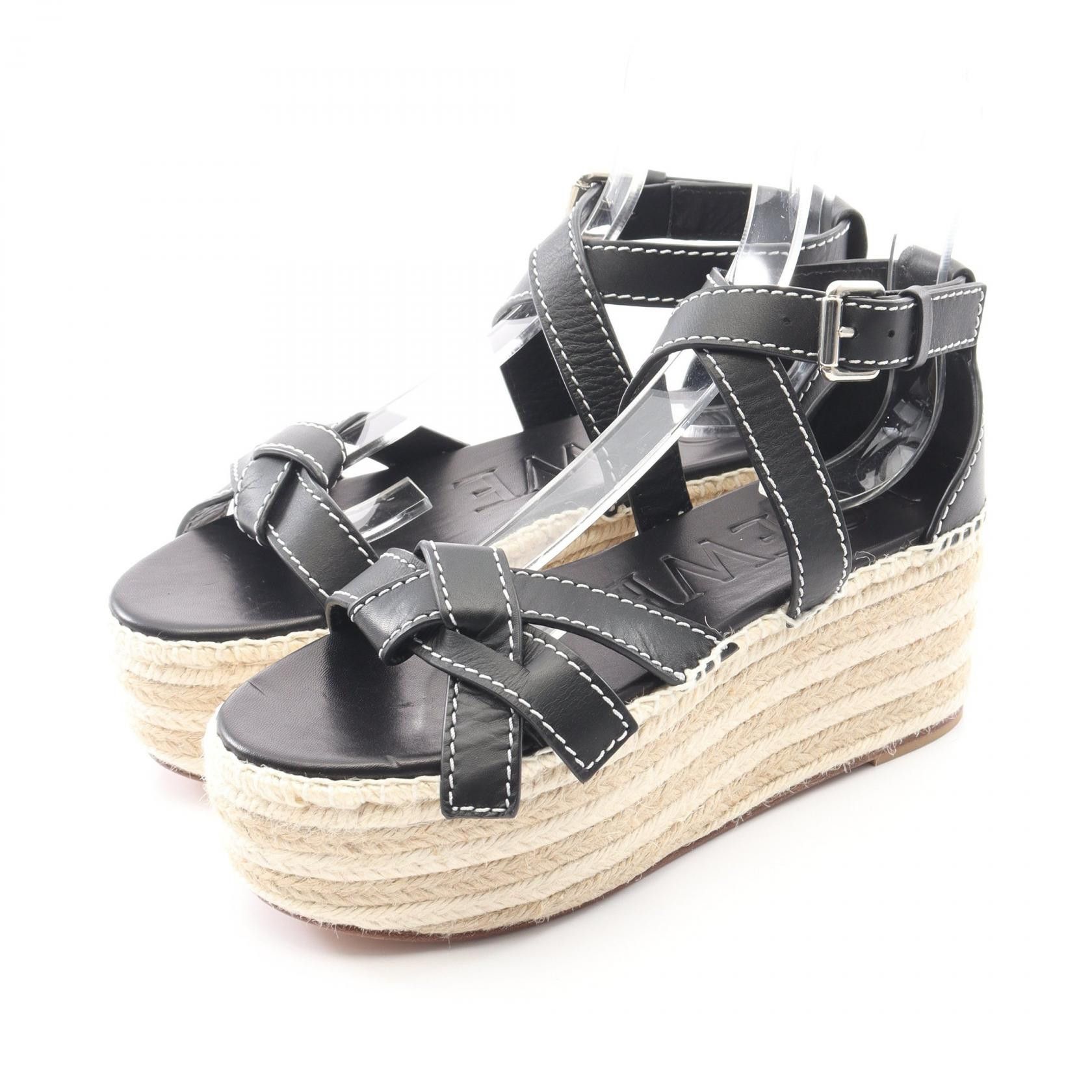 Loewe Loewe Loewe Gate Leather Sandals Leather Shoes DUTY FREE for USA Size ONE SIZE - 1 Thumbnail