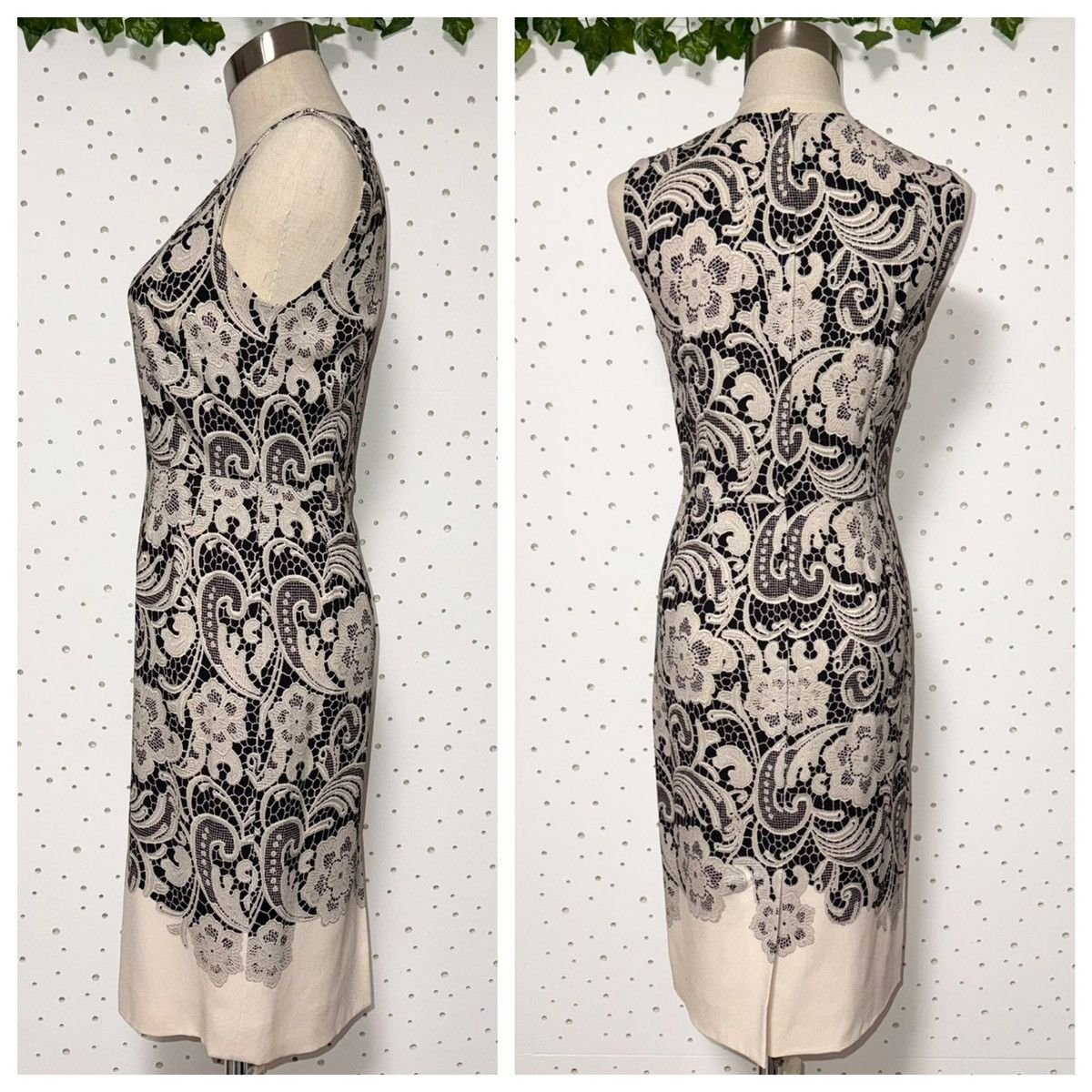 Dolce & Gabbana Authentic Dolce & Gabbana Floral Lace Print Dress 38 Size XS / US 0-2 / IT 36-38 - 7 Thumbnail