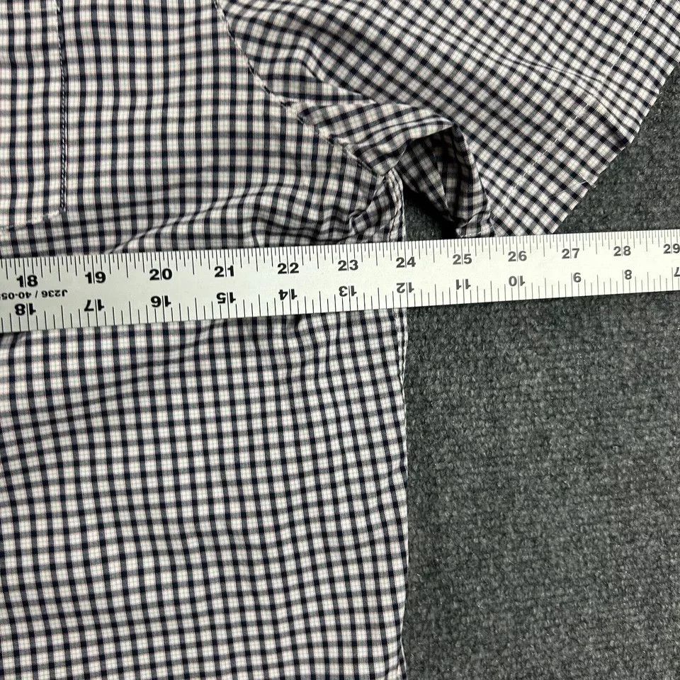 TravisMathew Travis Mathew Shirt Mens XXL Check Button Up Stretch Size US XXL / EU 58 / 5 - 4 Thumbnail