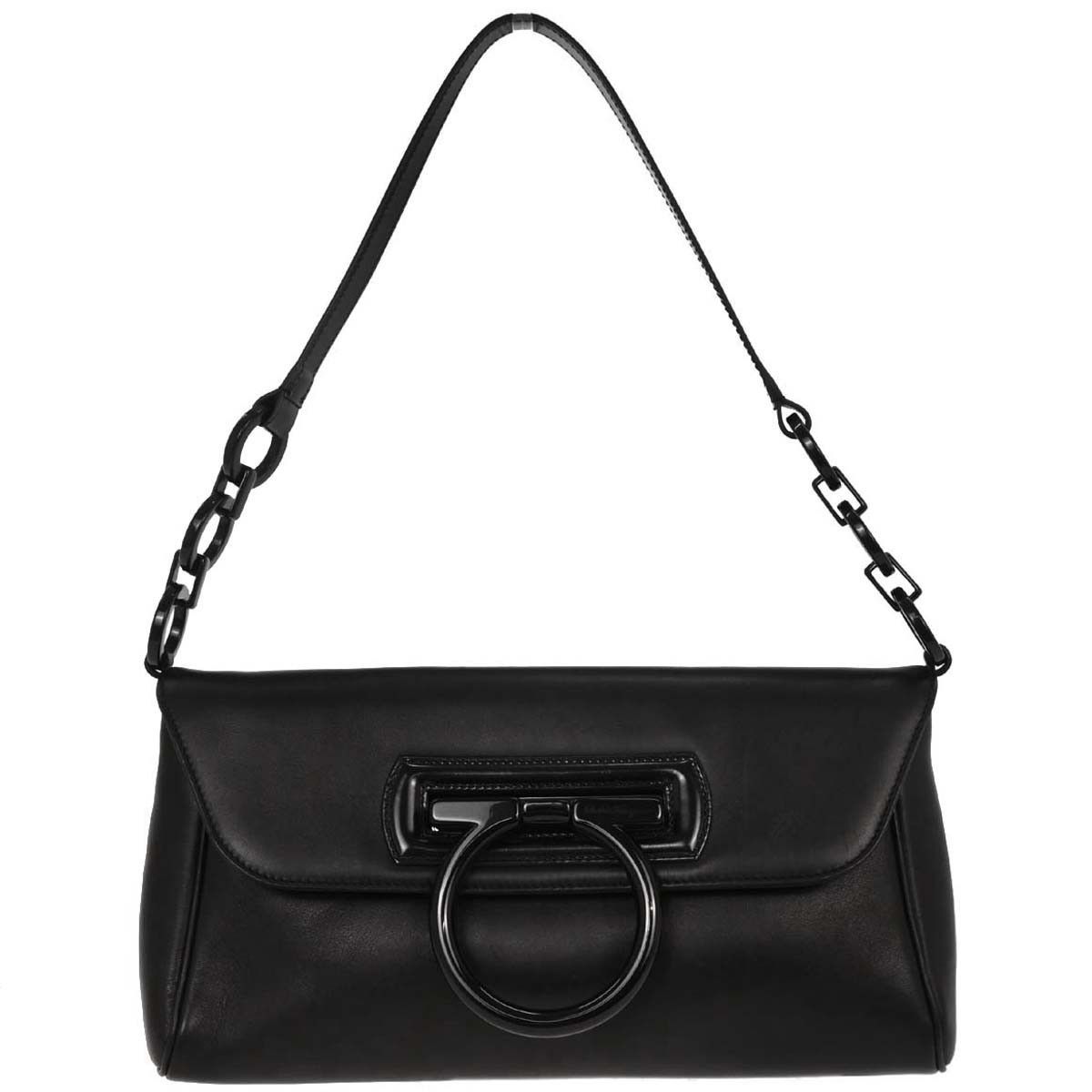 Salvatore Ferragamo Salvatore Ferragamo Gancini Leather Size ONE SIZE - 1 Thumbnail