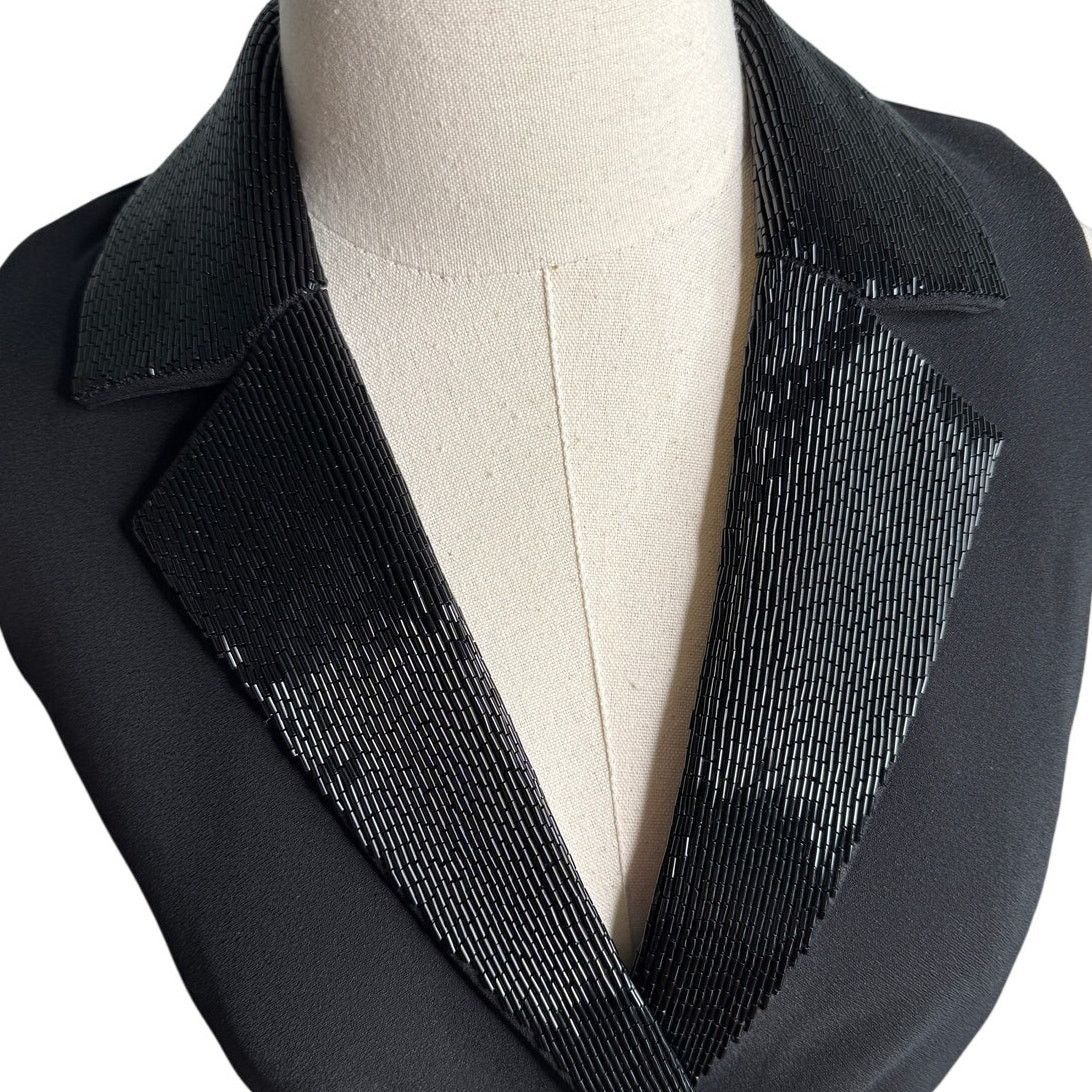 Alice + Olivia Alice + Olivia Carlena Tuxedo Romper Blazer beaded size 2 Size 26" / US 2 / IT 38 - 6 Thumbnail