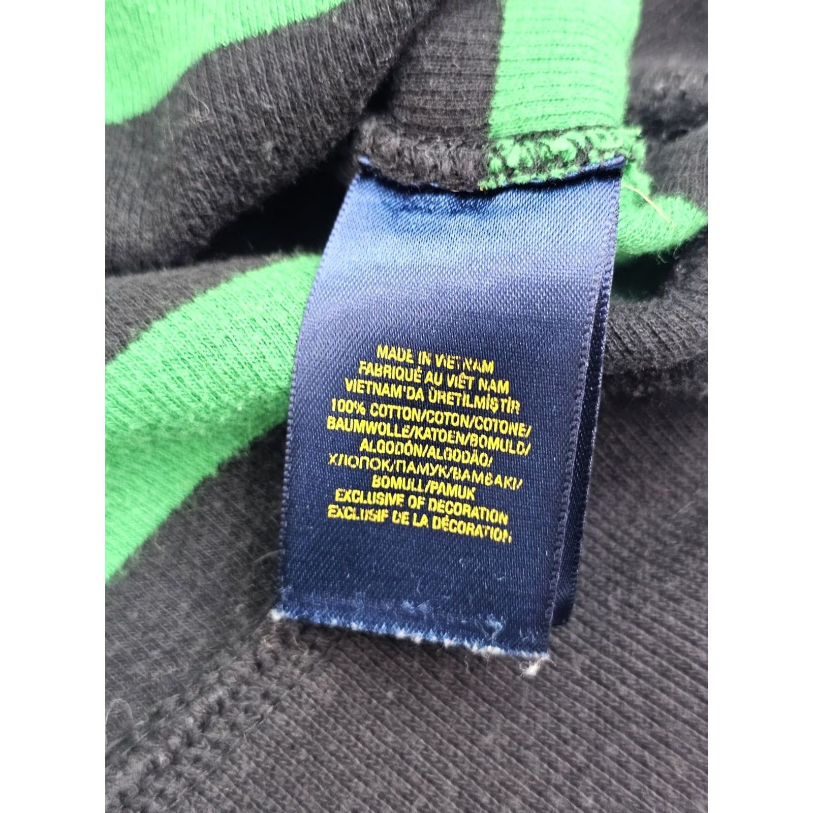 Polo Ralph Lauren VTG Polo Ralph Lauren 1/4 Zip Rugby Sweater Men XL Green Striped Polo Ralph Lauren 1/4 Zip Rugby Sweater Men XL Green Striped Size US XL / EU 56 / 4 - 6 Thumbnail