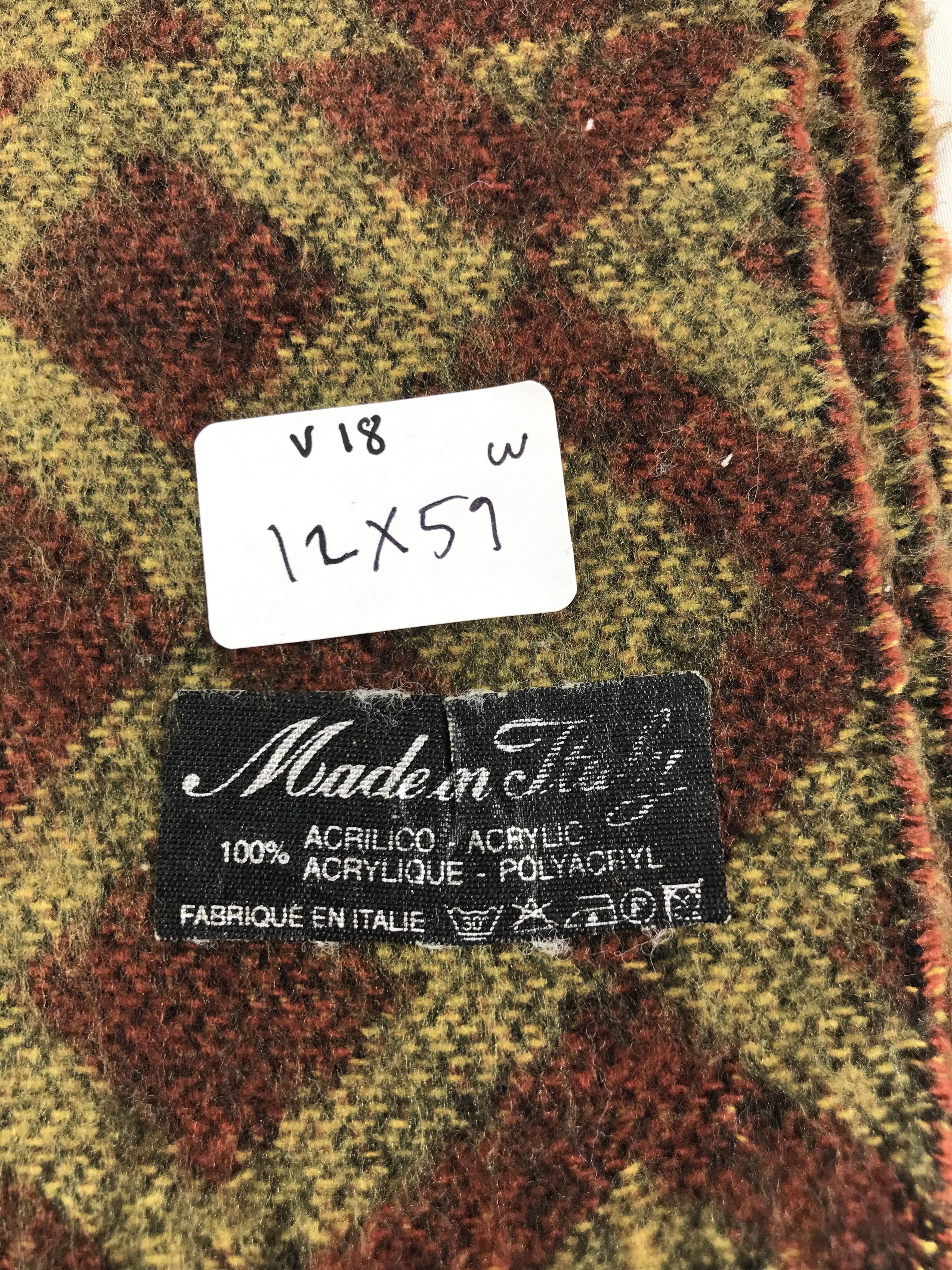 Vintage Giuliano Bianchi Italy Scarf Muffler V18 Size ONE SIZE - 5 Thumbnail