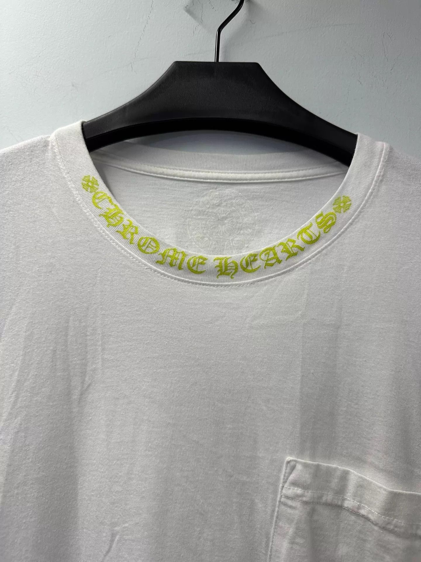 Chrome Hearts Chrome Hearts White Yellow Cross Long Sleeve XL Rare Size US XL / EU 56 / 4 - 2 Thumbnail