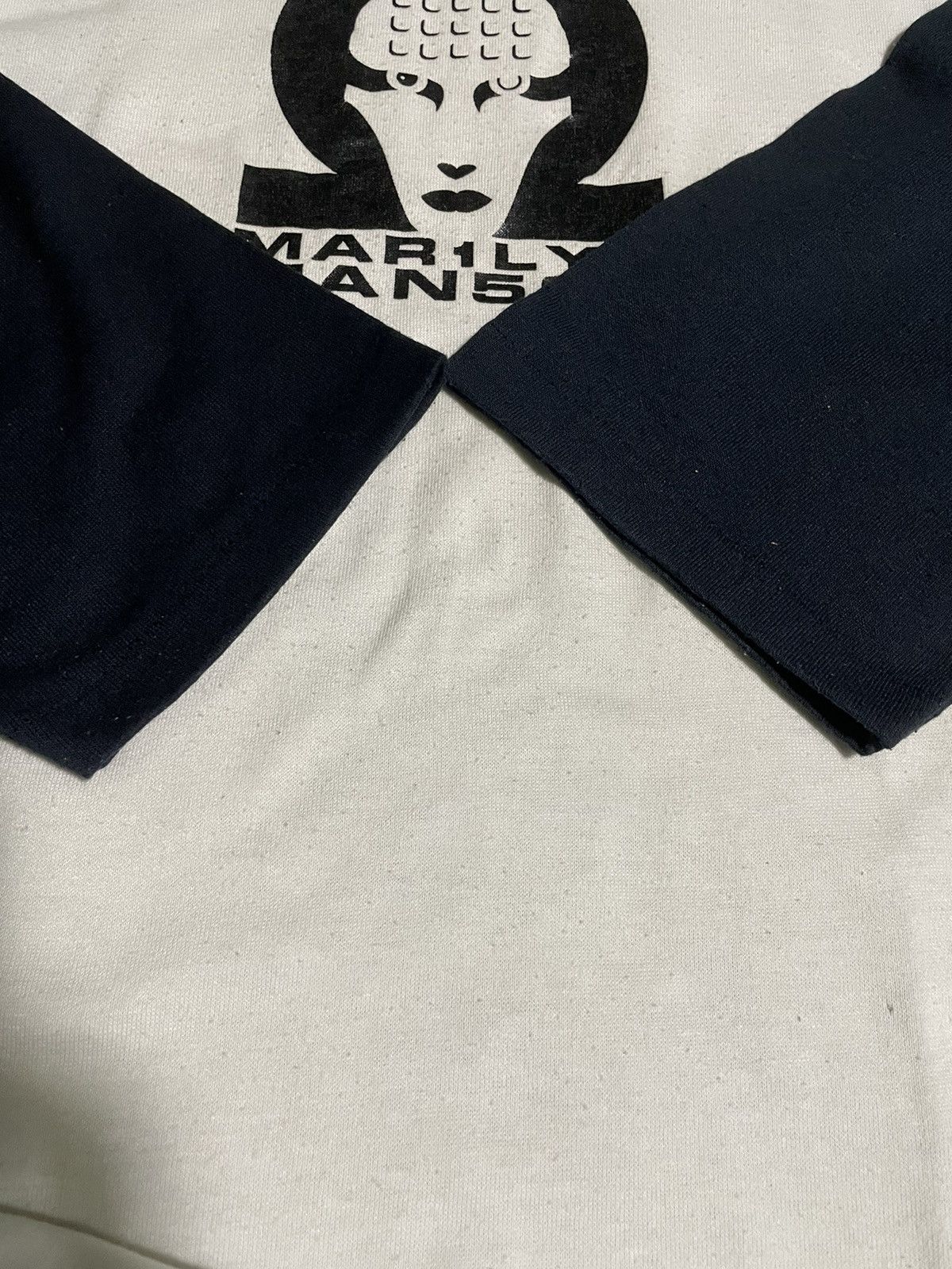 Band Tees × Vintage Vintage Marilyn Manson Mechanical Animals Raglan tee RARE‼️ Size US L / EU 52-54 / 3 - 4 Thumbnail