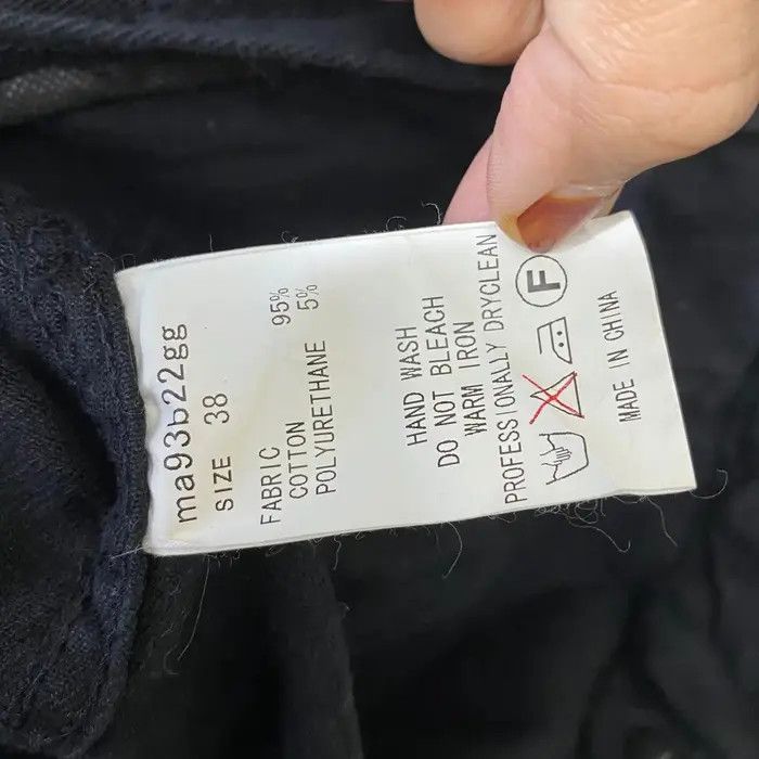 Vintage Vtg MAKTIG RAFFINATO JAPAN Motorcycle Jeans Denim Jacket Size US S / EU 44-46 / 1 - 6 Thumbnail