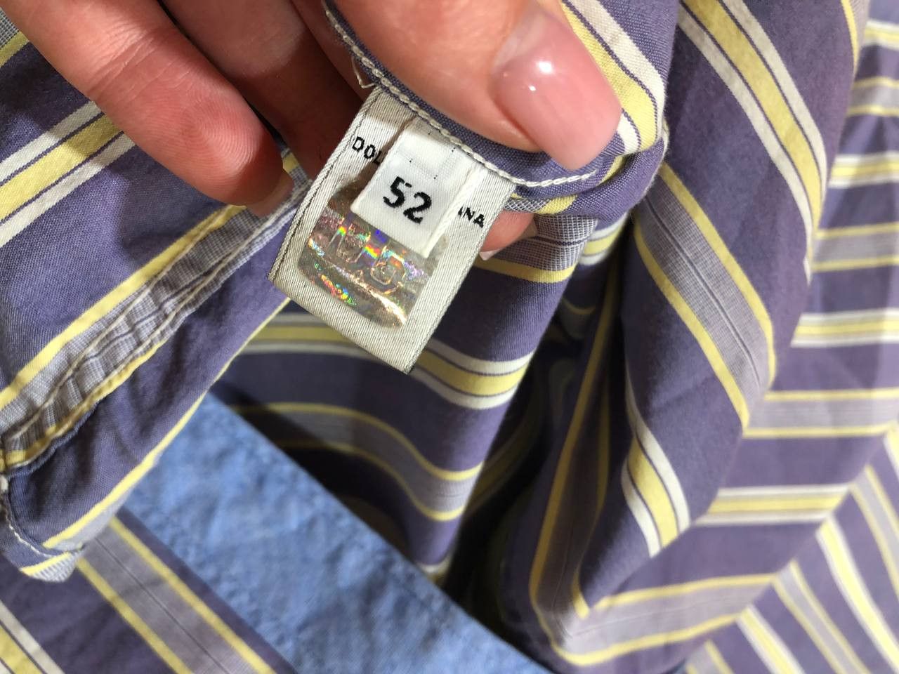 Dolce & Gabbana D&G Dolce & Gabbana Shirt Striped Made In Italy Button Up Size US L / EU 52-54 / 3 - 3 Thumbnail