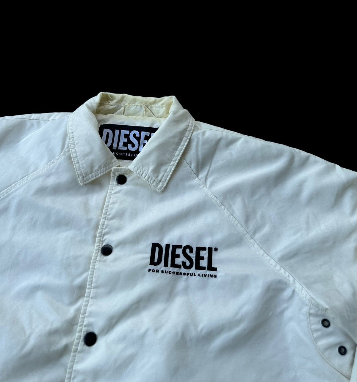 Diesel Diesel big logo coach jacket Size US L / EU 52-54 / 3 - 2 Thumbnail