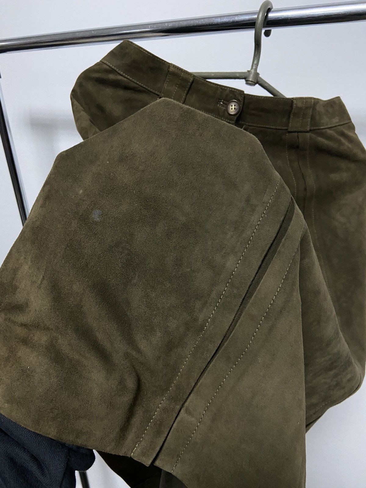 Gucci × Vintage Gucci Vintage leather Skirt Womans Luxury Size 28" / US 6 / IT 42 - 8 Thumbnail