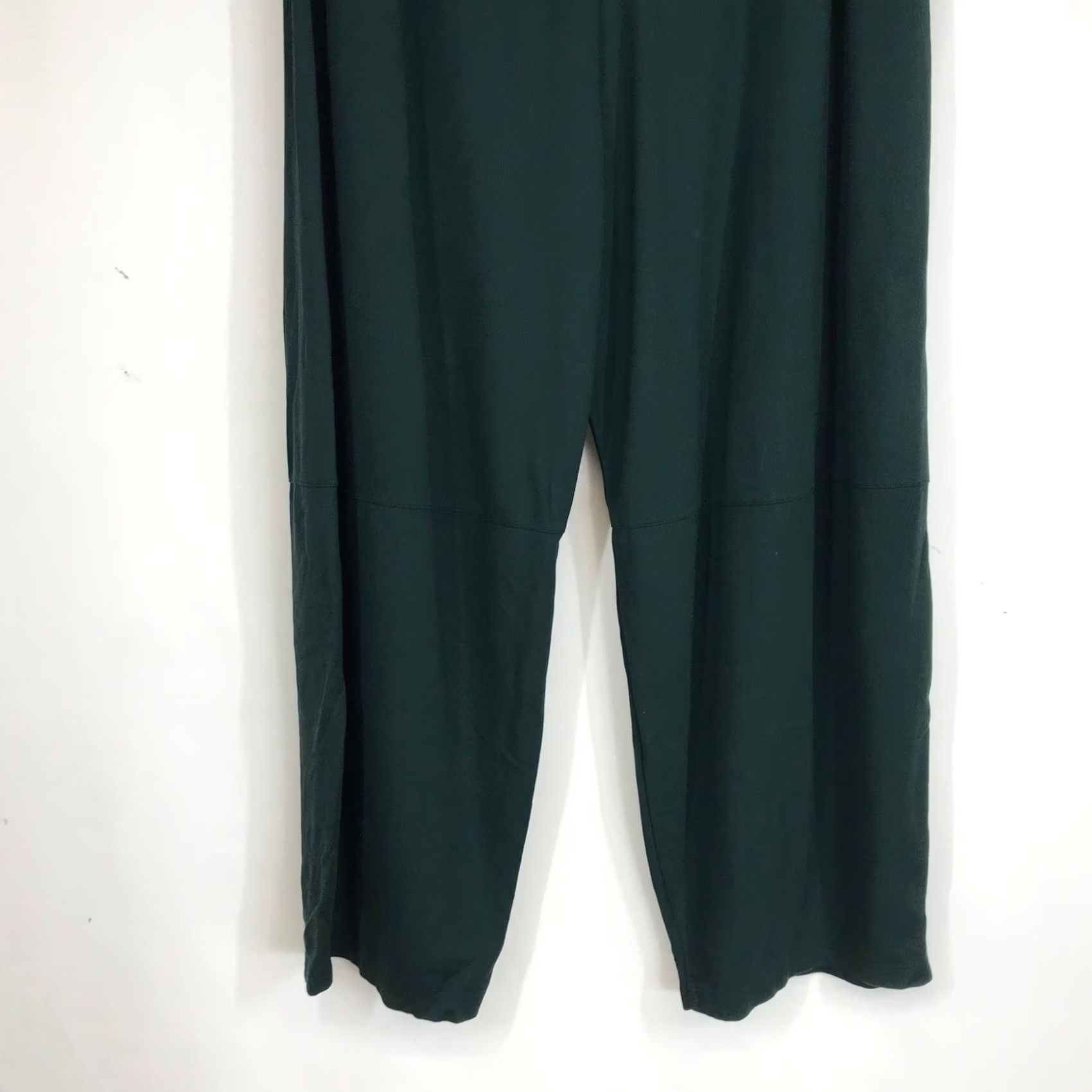 Vintage Bryn Walker Dark Green Wide Leg Pants Women's Size 40" / US 18 - 3 Thumbnail