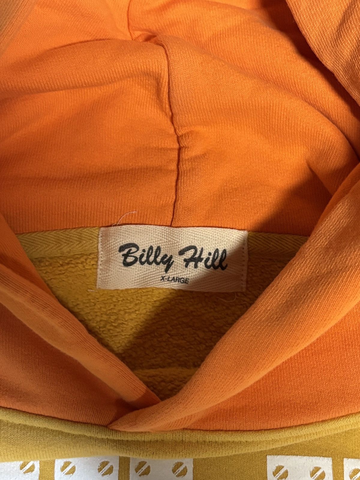 Billy Hill 2021 Billy Hill Collection #3 Orange/Yellow Hoodie Size XL Size US XL / EU 56 / 4 - 3 Thumbnail