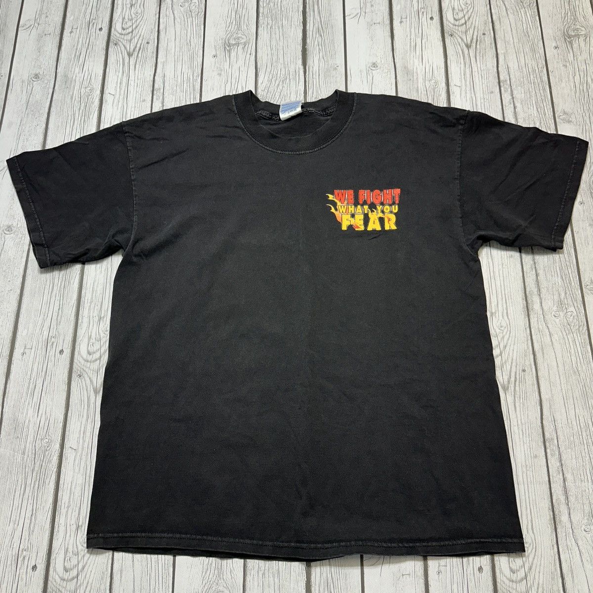 Gildan × Vintage Vintage Fire Department tee Size US XL / EU 56 / 4 - 2 Thumbnail