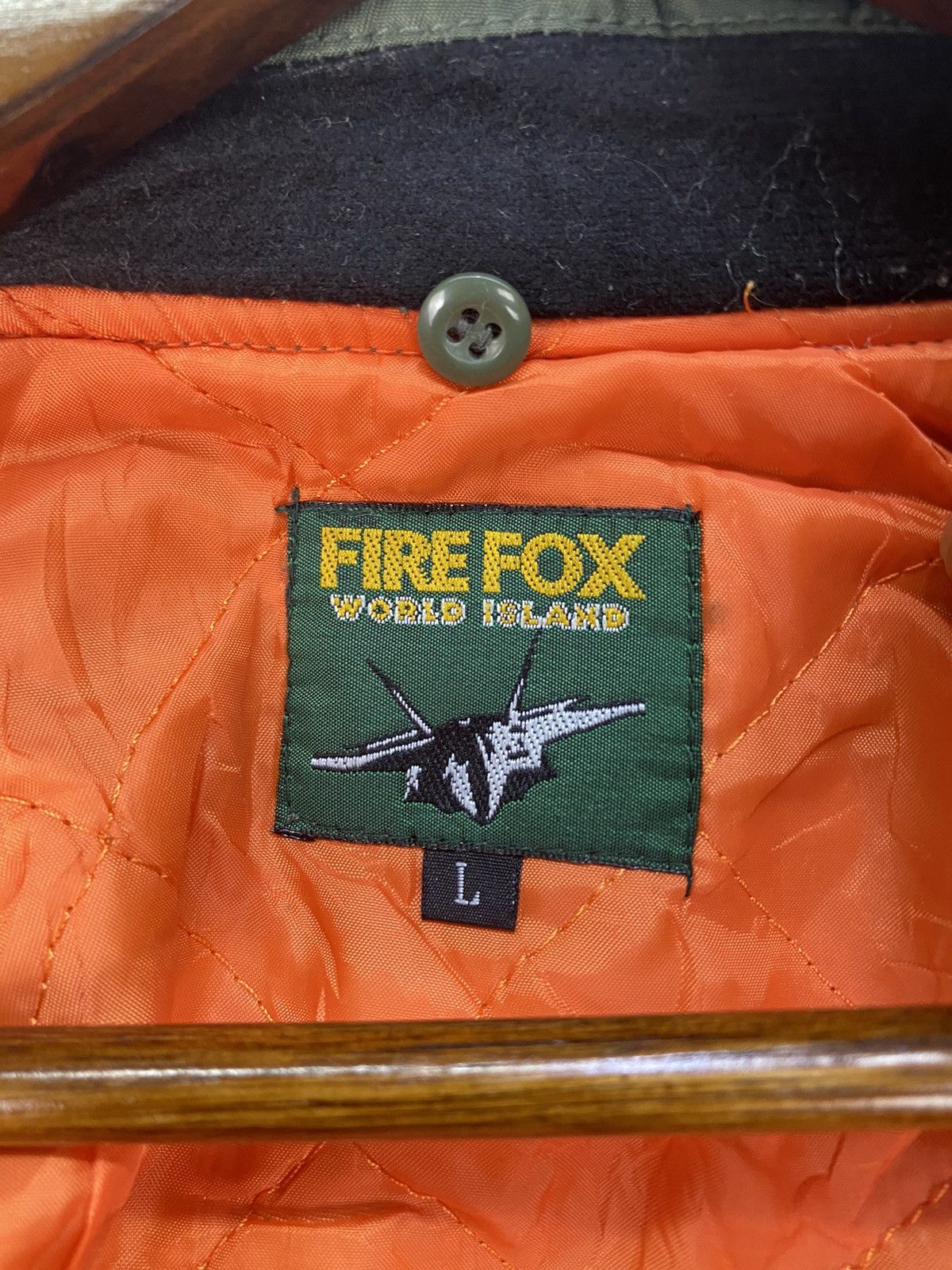 Vintage Fire Fox Flyer Jacket Size US L / EU 52-54 / 3 - 8 Thumbnail