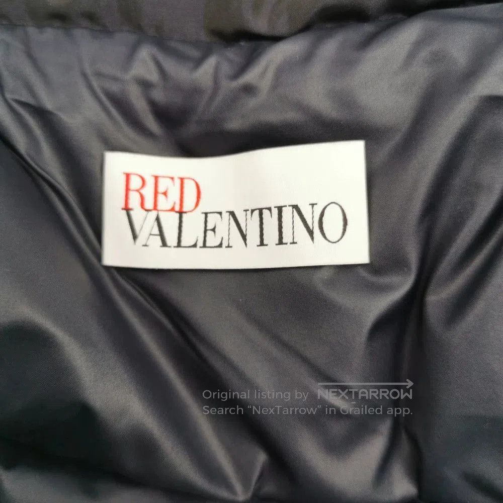RED Valentino Red Valentino Quilted Bow Down Jacket. Size M / US 6-8 / IT 42-44 - 4 Thumbnail