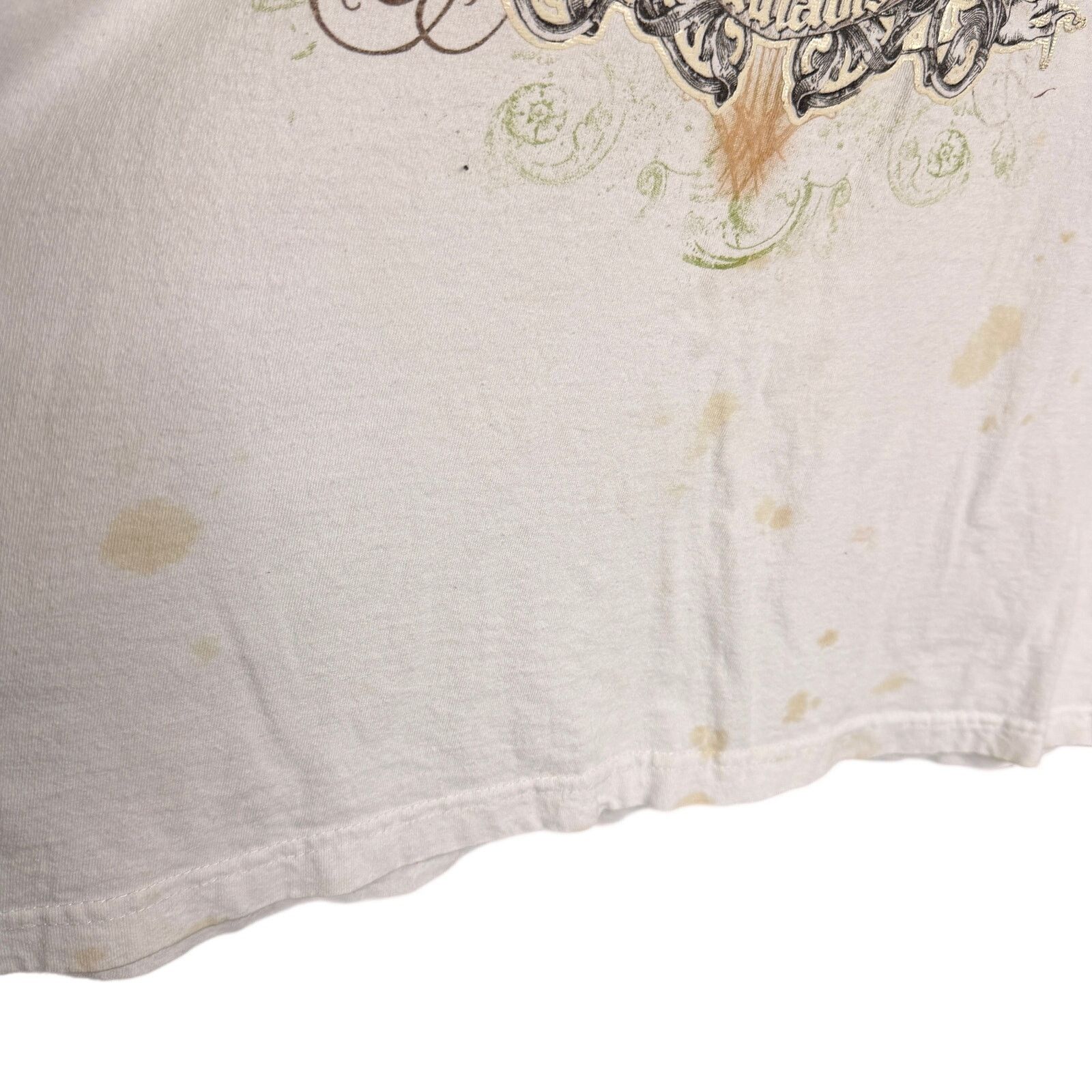 Gildan Vintage Y2K Don't Panic It's Organic Cannabis T Shirt XL Size US XL / EU 56 / 4 - 4 Thumbnail