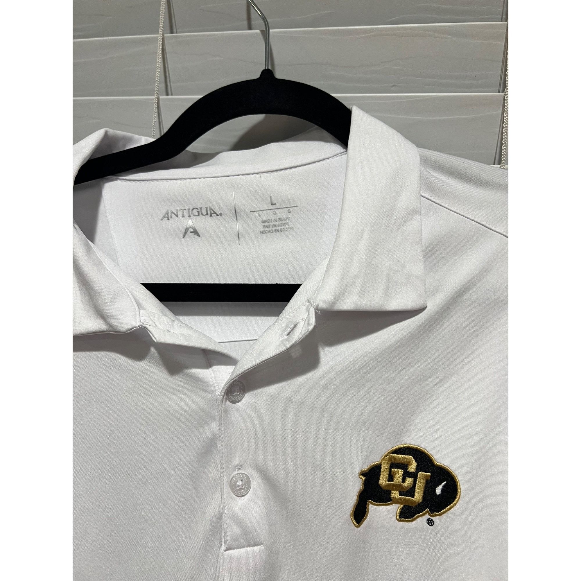 Antigua Antigua Colorado Buffalos Polo Shirt - Size L Size US L / EU 52-54 / 3 - 2 Thumbnail