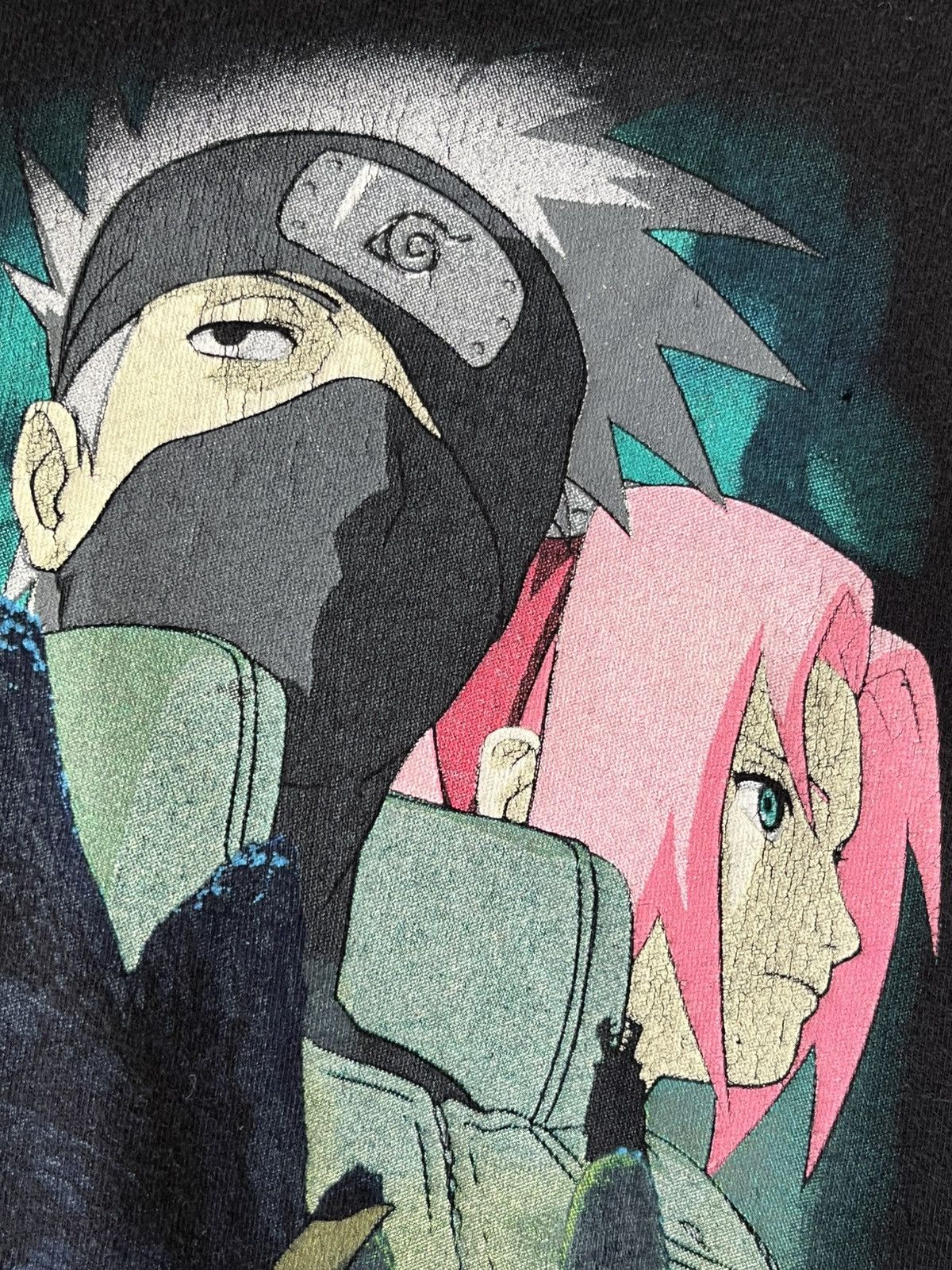 Anime Naruto Shippuden Great Ninja War t- shirt 00’s Size US L / EU 52-54 / 3 - 6 Thumbnail