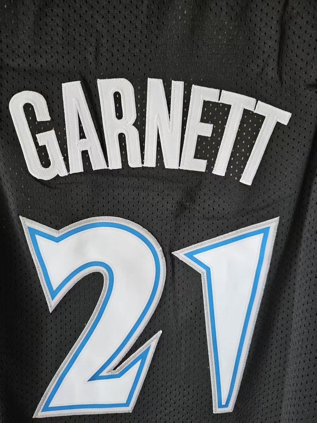 NBA Timberwolves #21 Garnett Jersey Black Size US XL / EU 56 / 4 - 5 Thumbnail