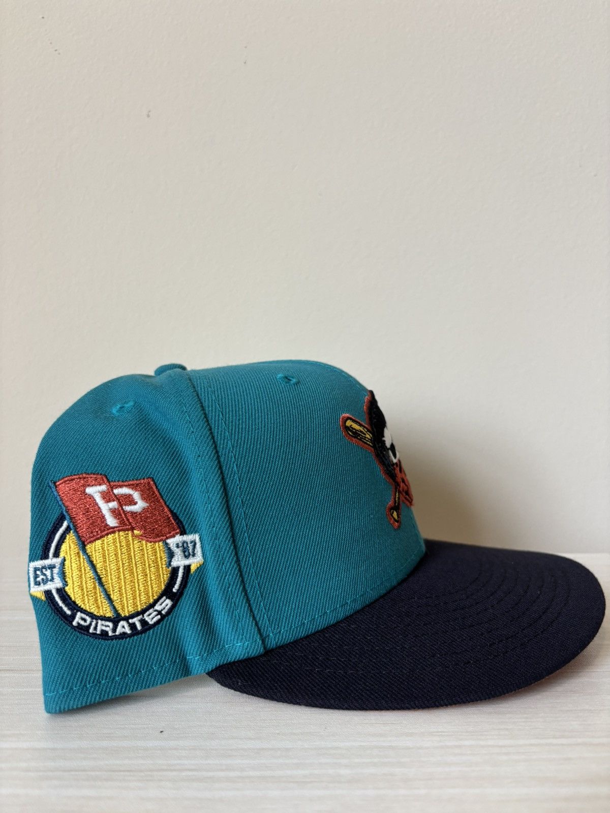 MyFitteds Pittsbrugh Pirates COVID logo Size 7 1/2 Size ONE SIZE - 3 Thumbnail