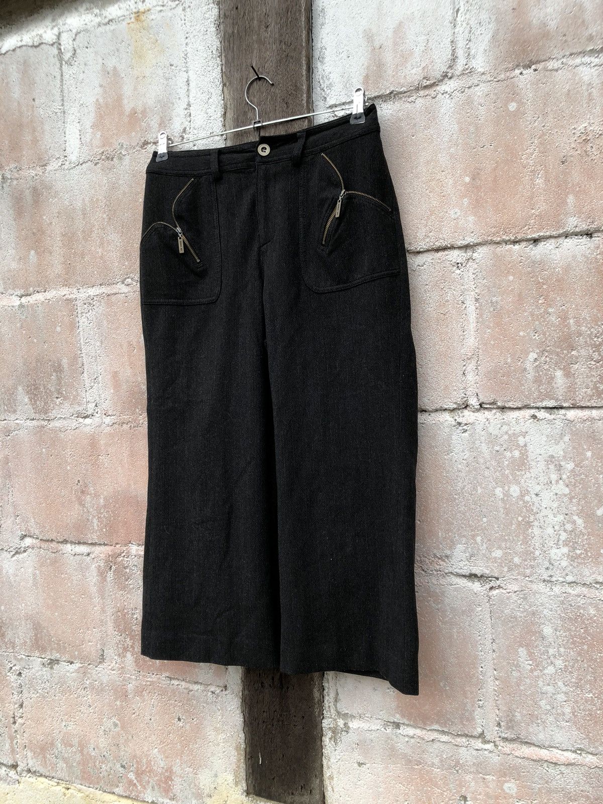 Japanese Brand × Kansai Yamamoto 🔥Cyber Week🔥 Kansai Bis Short Pants Ladies Stripe Design Size 28" / US 6 / IT 42 - 3 Thumbnail
