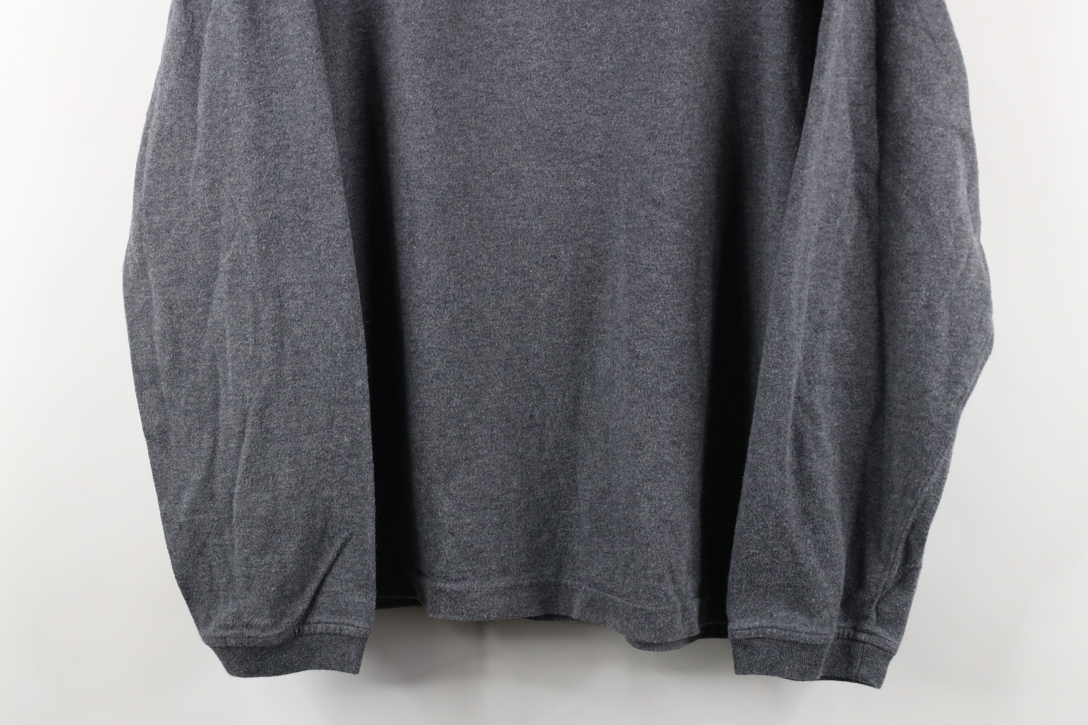 Brooks Brothers × Vintage Vintage 90s Brooks Brothers Mock Neck Long Sleeve T-Shirt Size US L / EU 52-54 / 3 - 3 Thumbnail