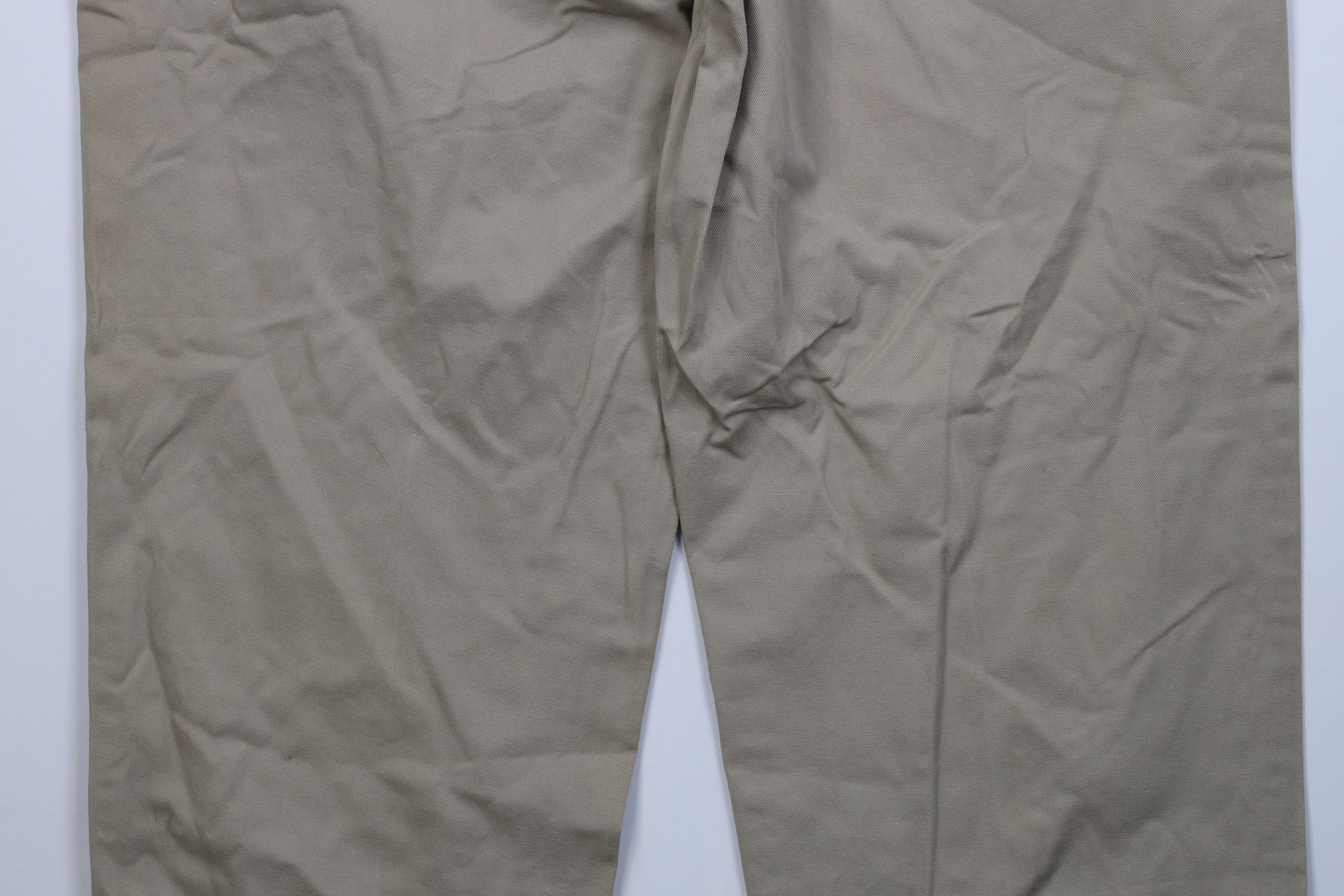 Pendleton Vintage 90s Pendleton Cuffed Wide Leg Chino Pants Beige Size US 40 / EU 56 - 14 Thumbnail