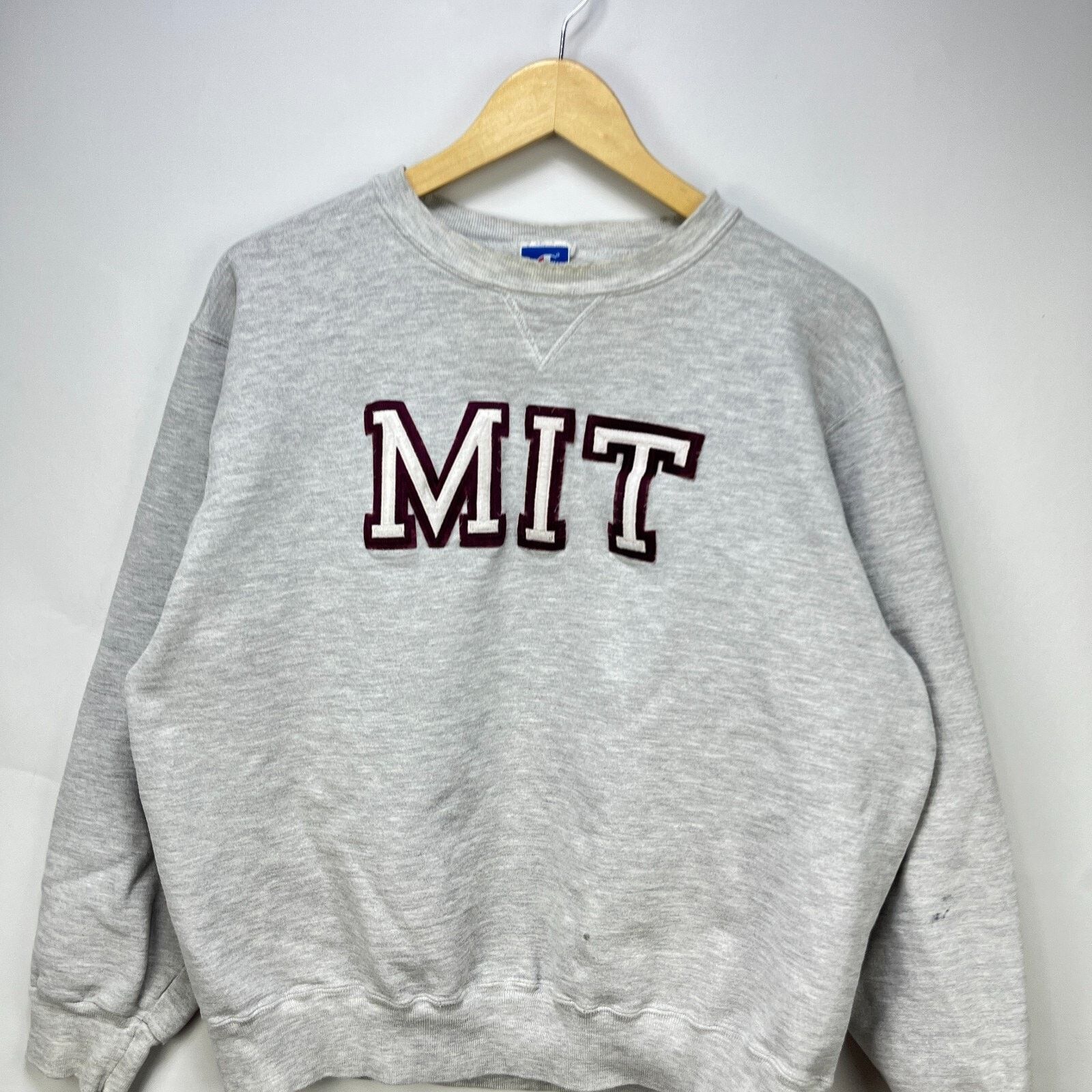 Champion × Vintage Vintage 90s MIT Champion Medium Made in USA Massachusetts Size US M / EU 48-50 / 2 - 2 Thumbnail