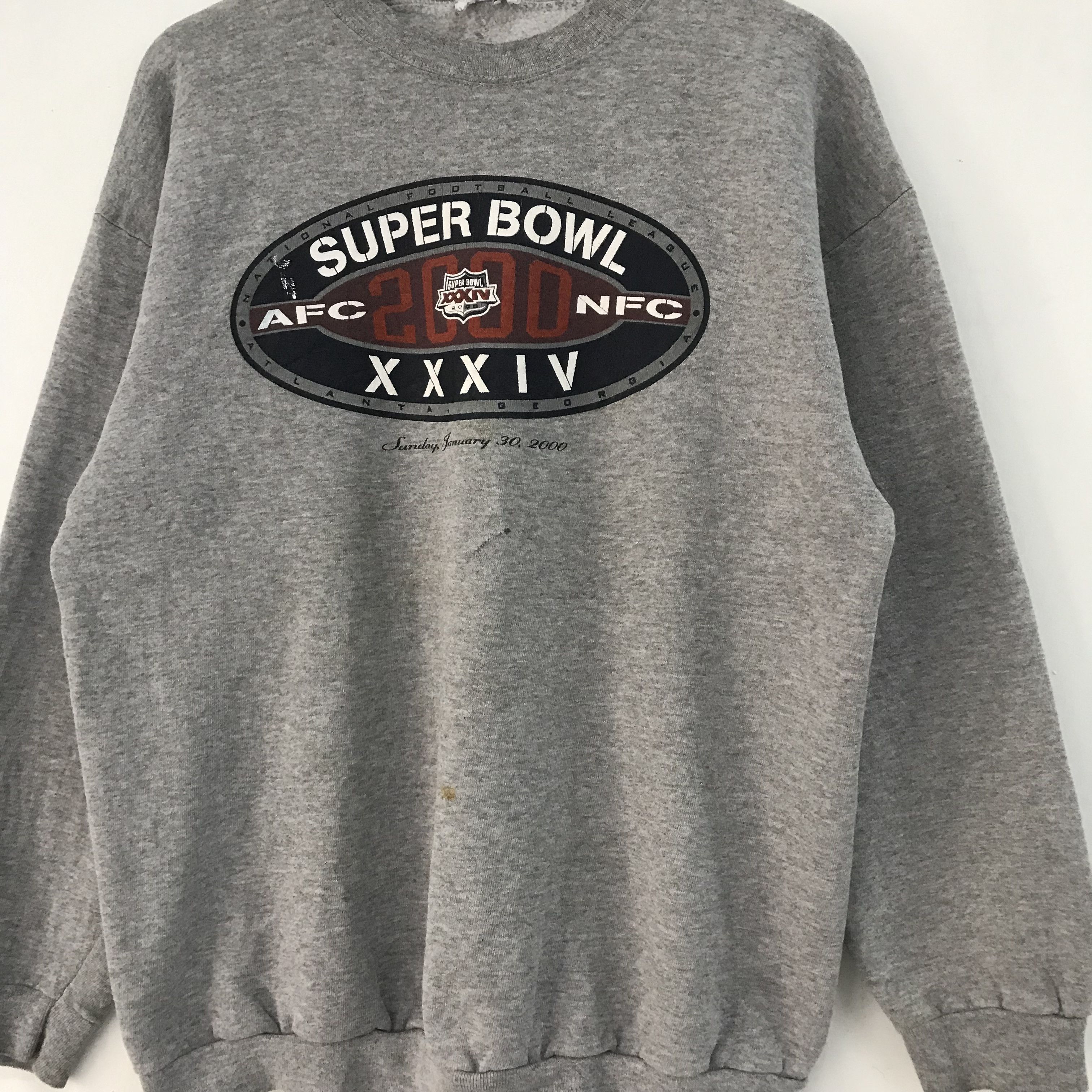 Vintage Vintage Super Bowl Sweatshirt - 159 Size US L / EU 52-54 / 3 - 3 Thumbnail