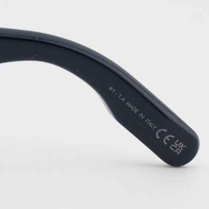 Dior Dior LADY 95.22O B1I 3000 Eyeglasses Blue 52mm Cat Eye Frame Size ONE SIZE - 3 Thumbnail