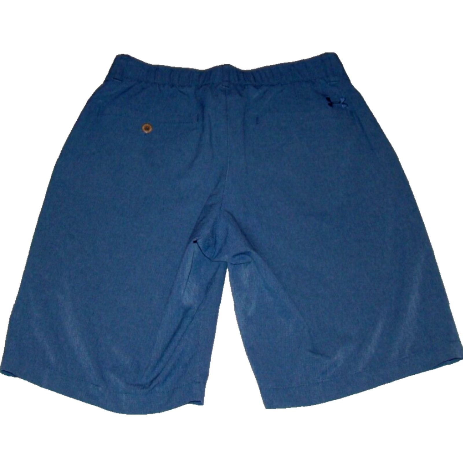 Under Armour VINTAGE? Wait: Under Armour Heatgear Mens Size 30 Loose Blue Chino Golf Shorts Size US 30 / EU 46 - 6 Thumbnail