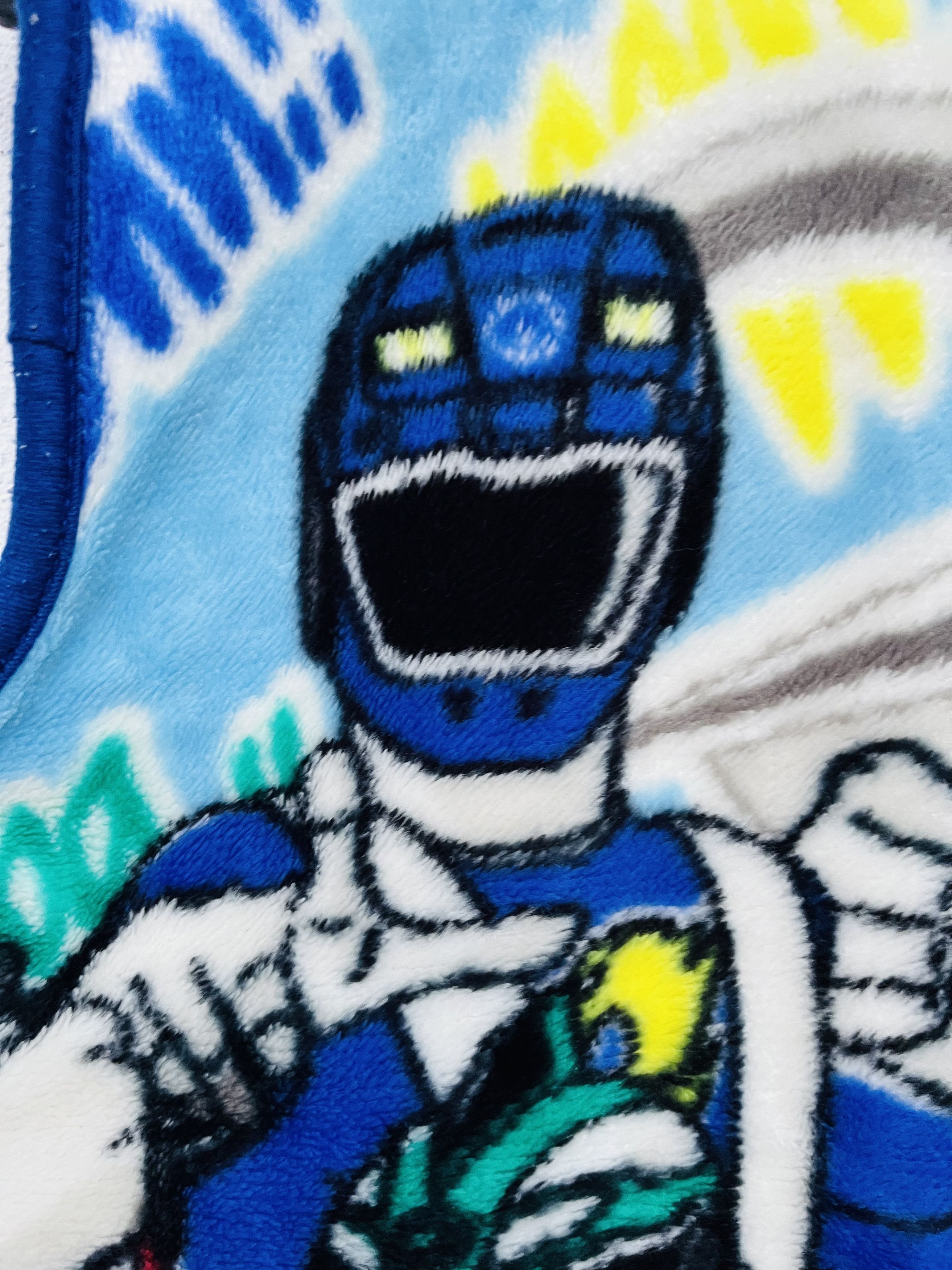 KOJIMA GENES Vintage Bandai Pawer Rangers Custume Full Print Vest Size US M / EU 48-50 / 2 - 7 Thumbnail