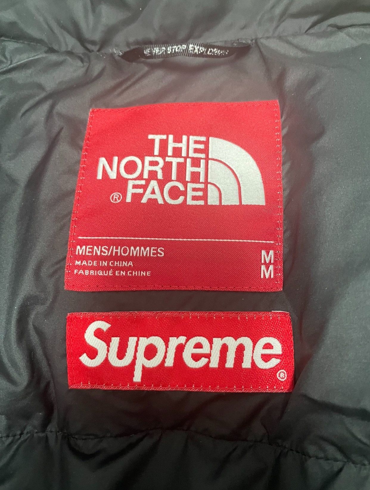 Supreme × The North Face Supreme The North Face TNF Nuptse Leaves Medium Size US M / EU 48-50 / 2 - 3 Thumbnail
