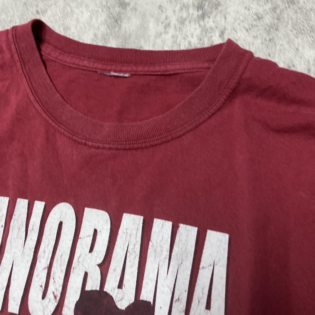 Other Burgundy vintage Panorama View of 100 Peaks t-shirt tees Size US M / EU 48-50 / 2 - 3 Thumbnail