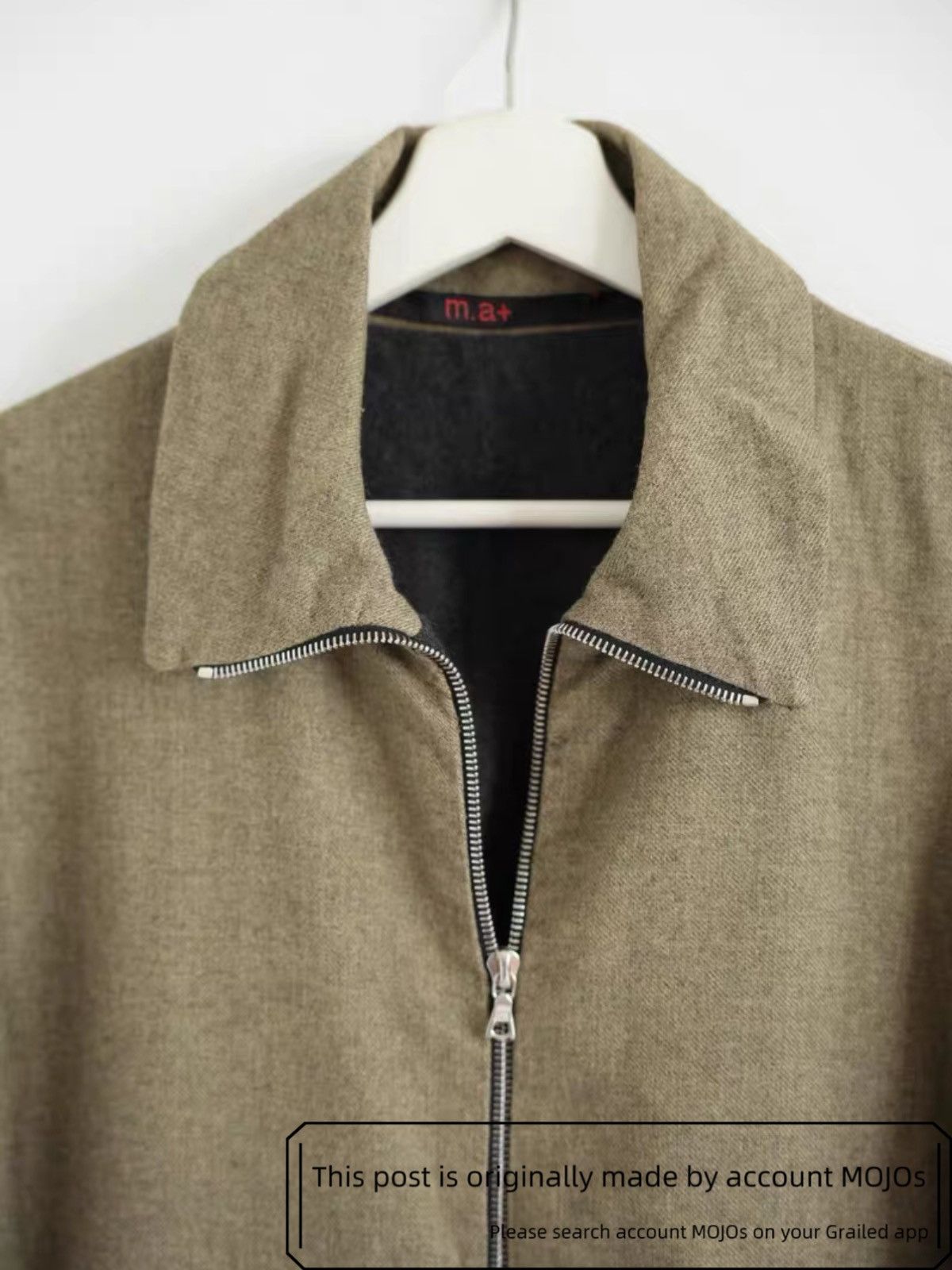 Ma+ Sz 54 M.A+ 925 Silver Leather Parts Jacket mojos1759 Size US L / EU 52-54 / 3 - 3 Thumbnail