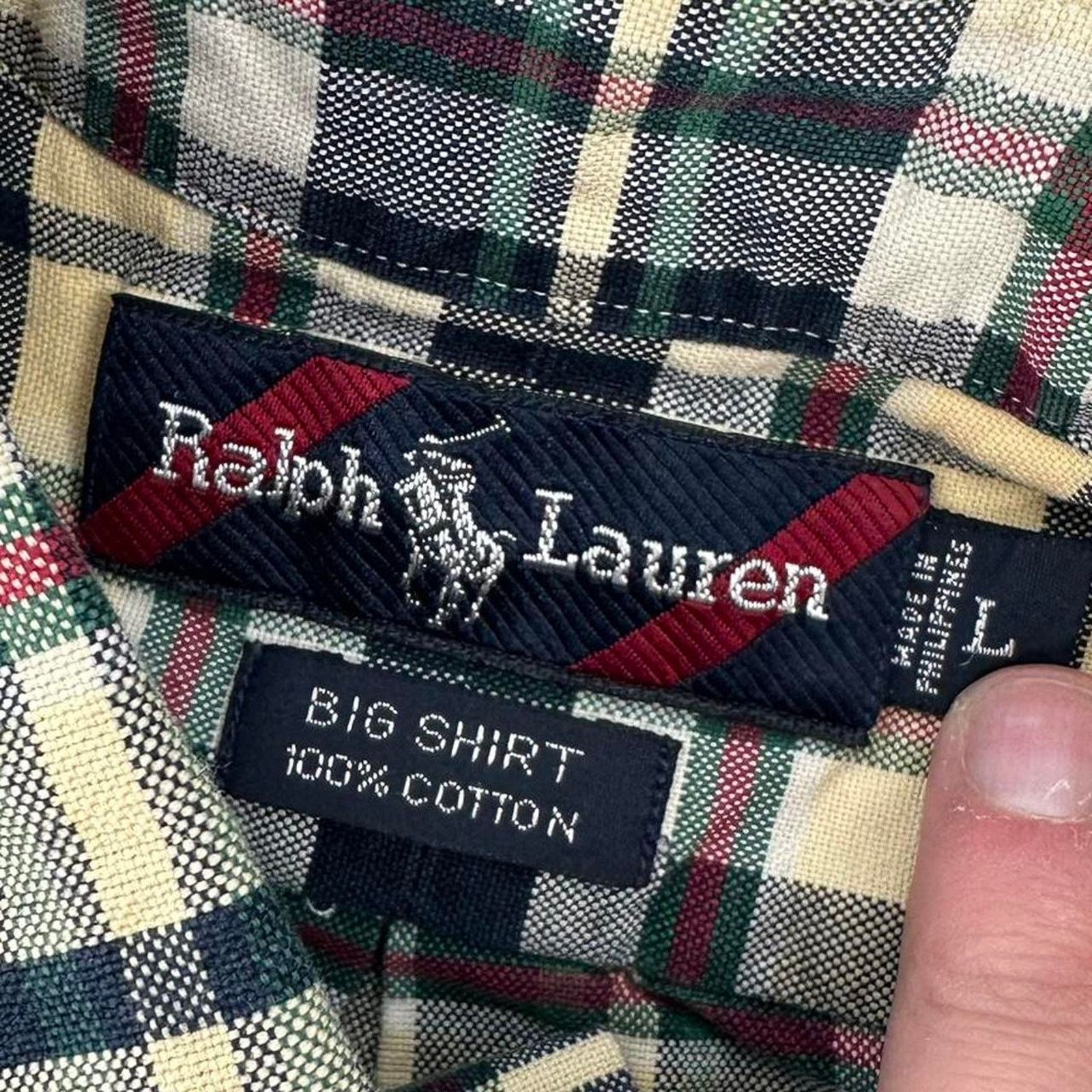 Ralph Lauren Vintage late 90s ralph lauren lauren button up Size US L / EU 52-54 / 3 - 4 Thumbnail