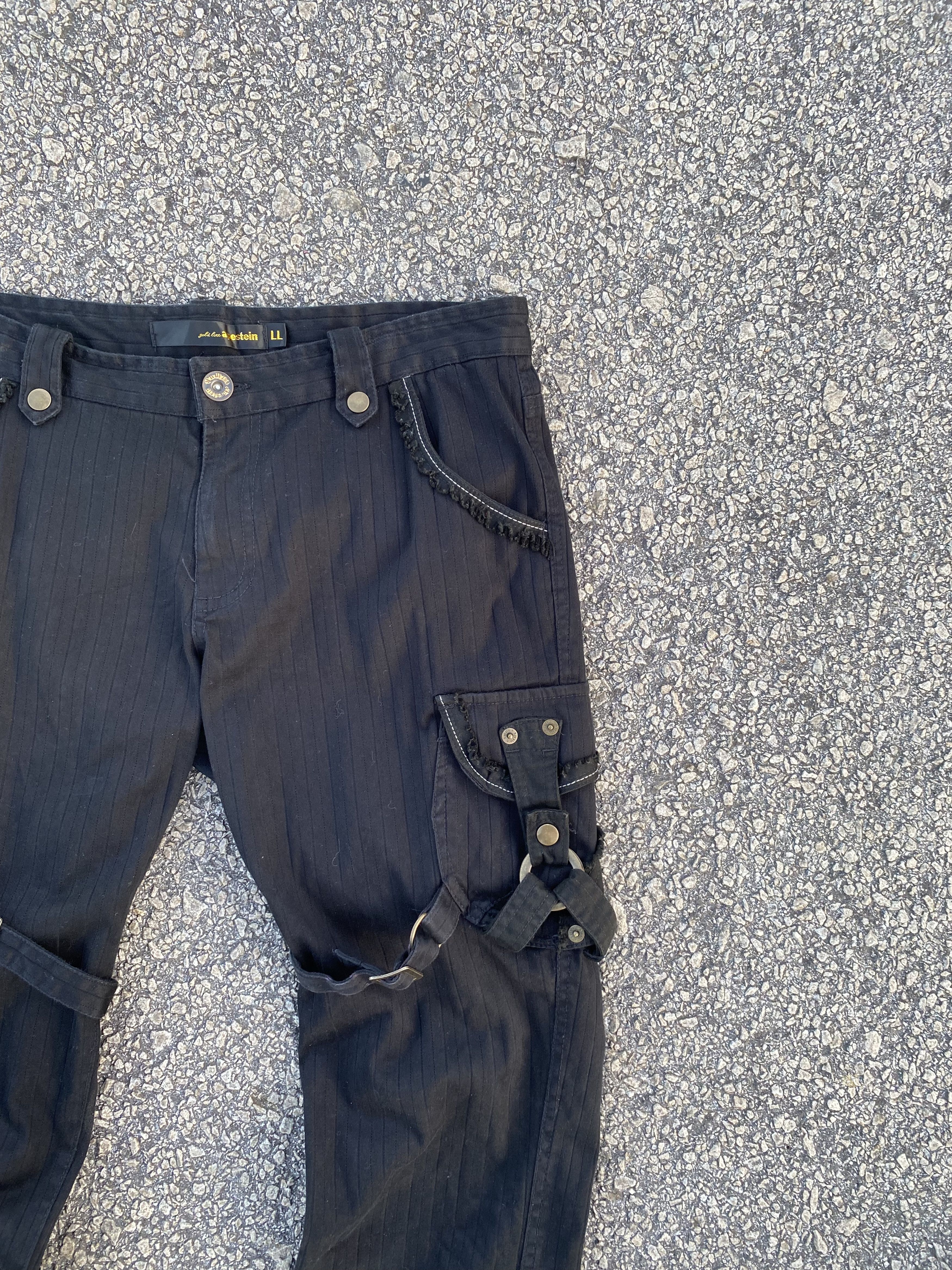 If Six Was Nine PUNK APESTEIN CARGO PANTS Size US 35 - 5 Thumbnail