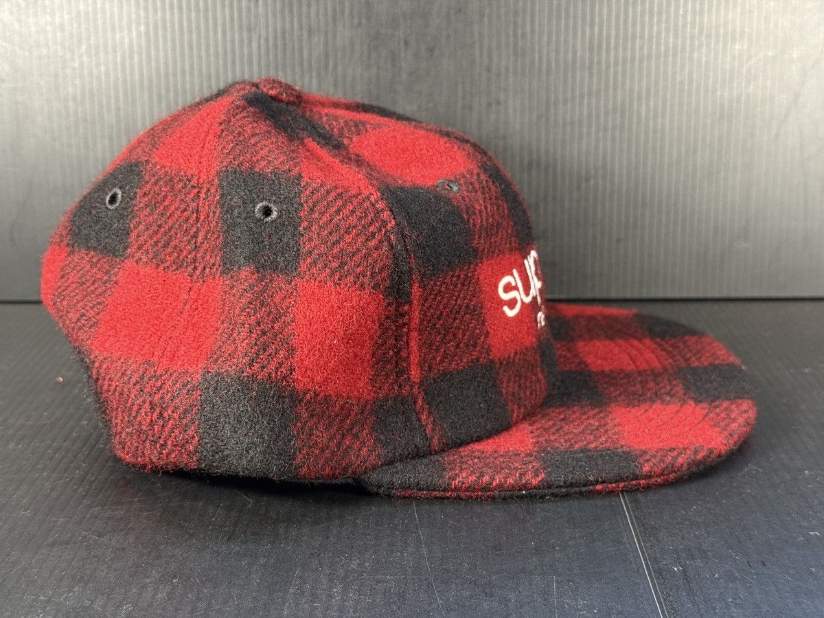 Supreme SUPREME FW16 CLASSIC LOGO WOOLRICH RED BUFFALO CHECK 6 PANEL Size ONE SIZE - 2 Thumbnail