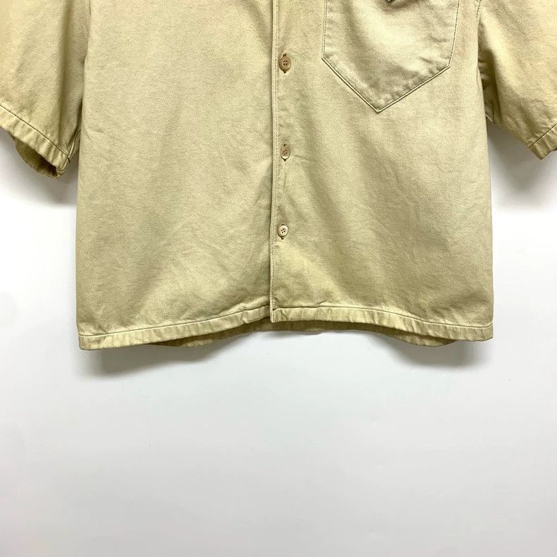 Prada Short Sleeve Denim Cardigan Top-2506