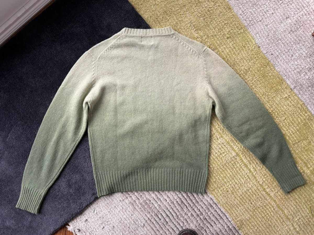 Sears × Vintage 70s Embroidered Vintage Wool Sweater Gradient Knit Pullover Size US M / EU 48-50 / 2 - 7 Thumbnail