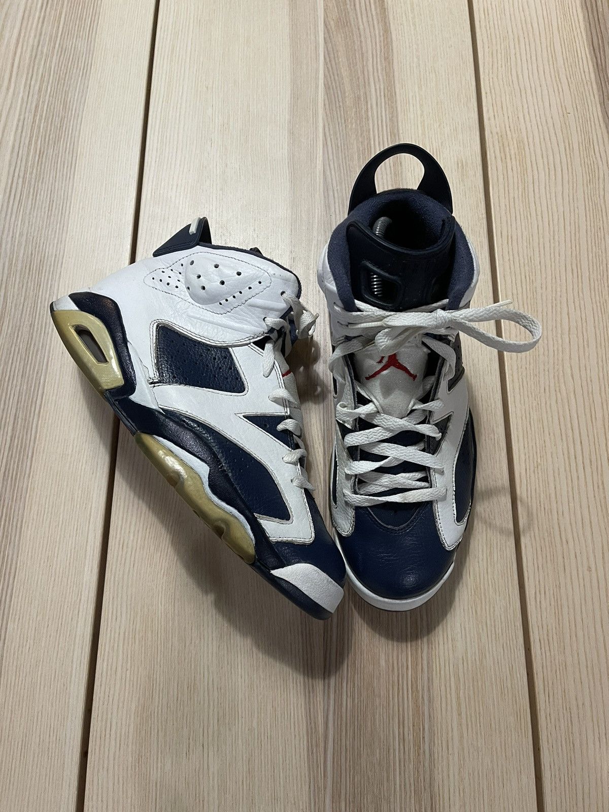 2012 Nike Air Jordan Retro Olympic 384664-130 RESTORE