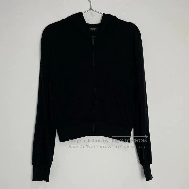 Balenciaga Balenciaga Short Zip Hooded Jacket Size US M / EU 48-50 / 2 - 1 Thumbnail