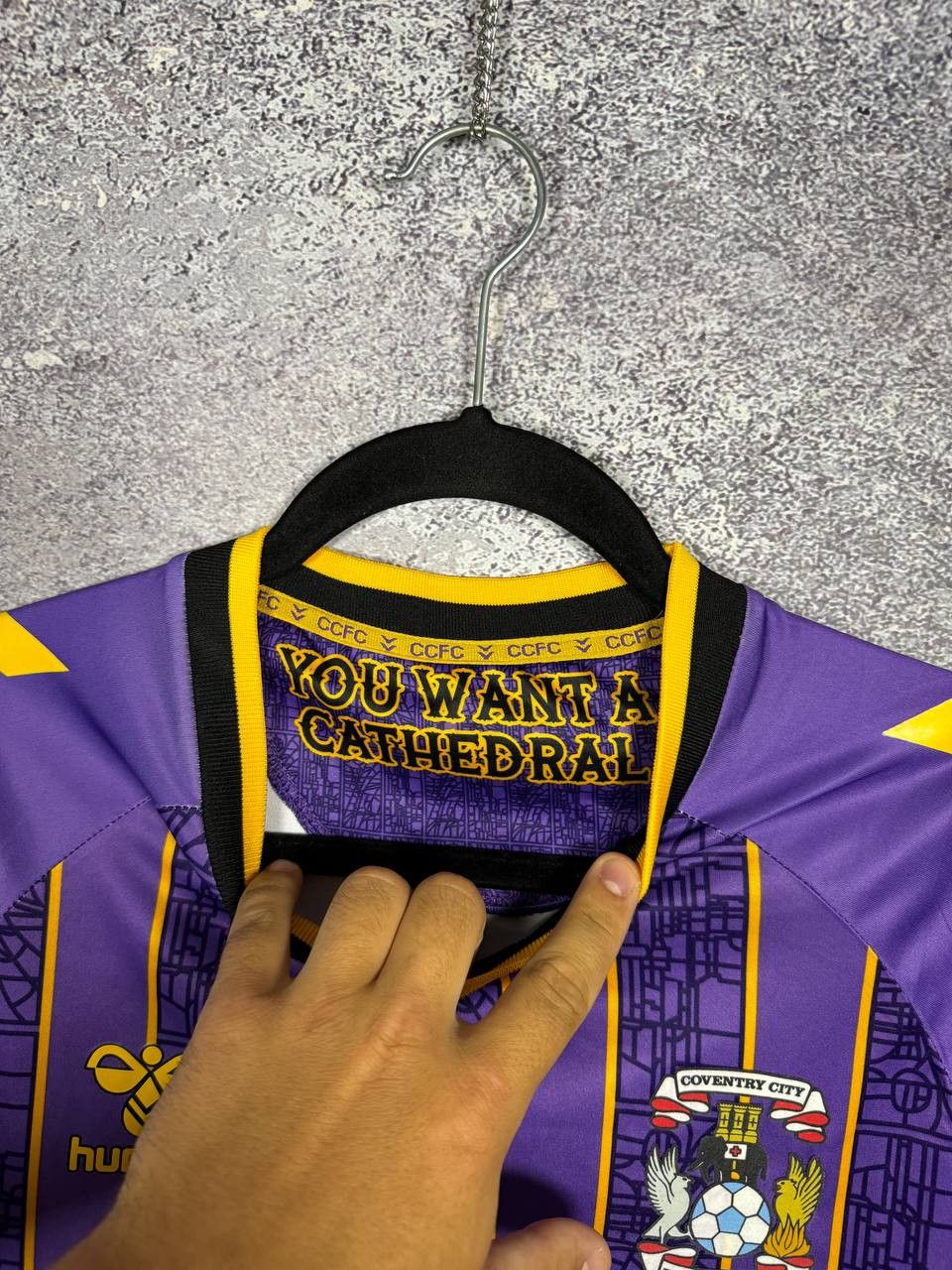 Hummel Coventry City 2022/23 Away Hummel Soccer Jersey Small Size US S / EU 44-46 / 1 - 7 Thumbnail