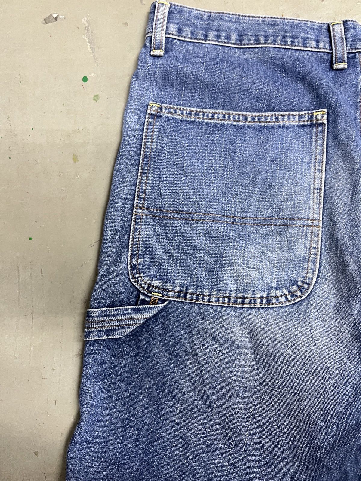 Big John × Japanese Brand × Jean 90s Vintage Big John Carpenter Shorts Denim Size US 34 / EU 50 - 5 Thumbnail