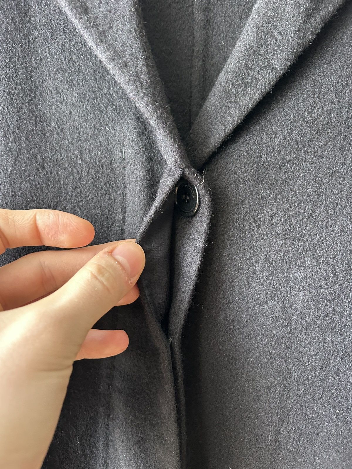 Loro Piana Loro Piana Black Cashmere Coat Size S / US 4 / IT 40 - 7 Thumbnail