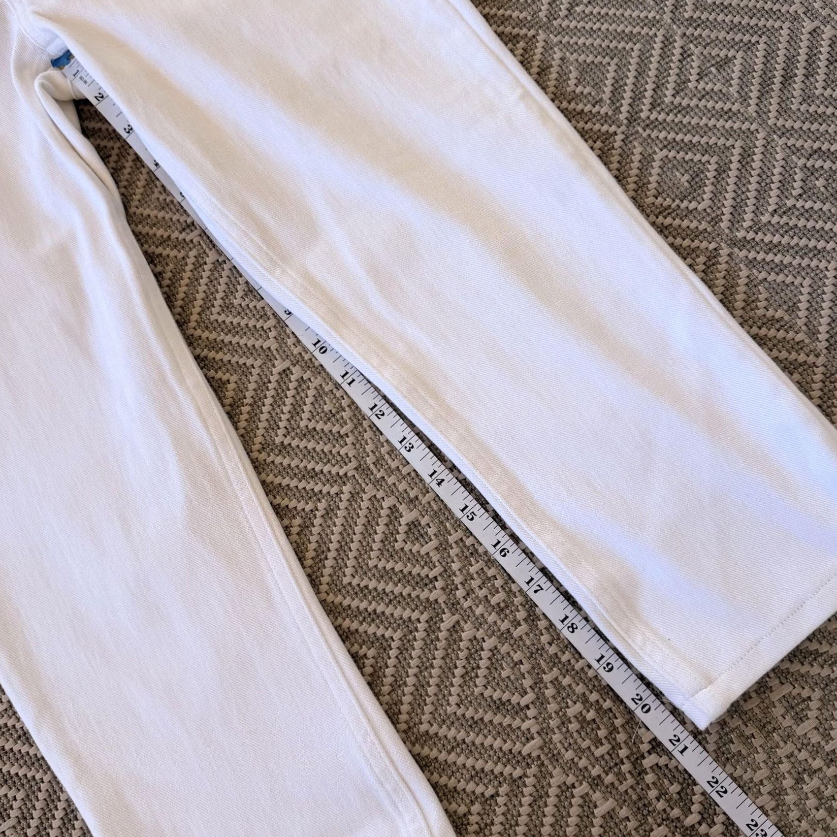 Spanx Spanx Leggings Womens L White High Rise Shaping Stretch Pull On Jegging Pants Size 36" / US 14 / IT 50 - 3 Thumbnail