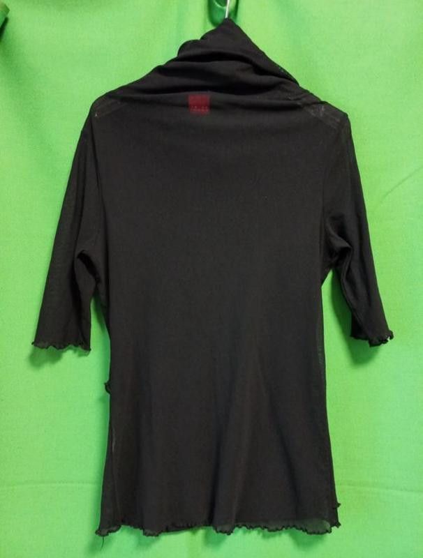 Japanese Brand Y2K Monochrome black mesh top sz M brand Tiffi Size M / US 6-8 / IT 42-44 - 4 Thumbnail