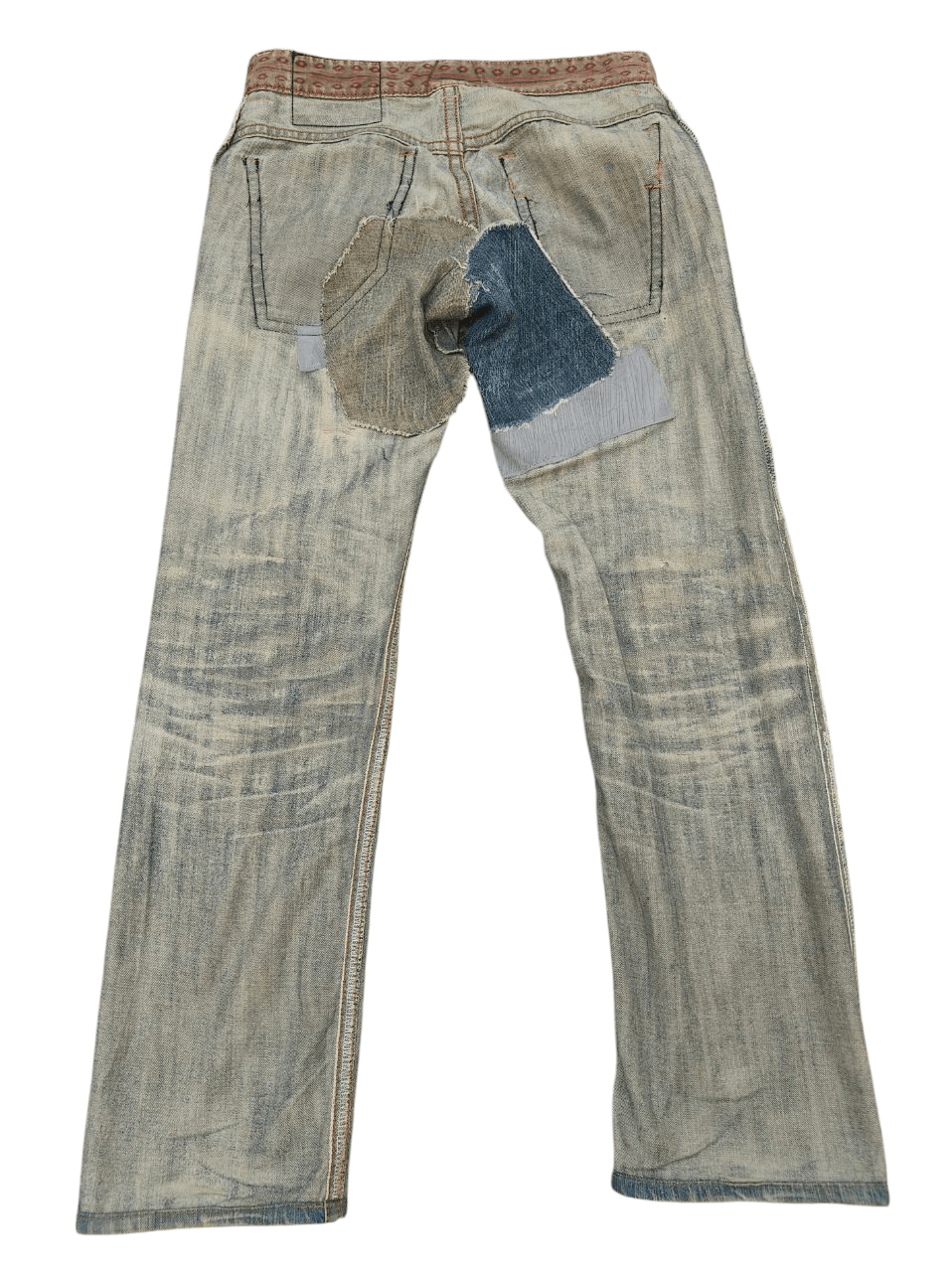 Vintage Vintage Edwin Ripped Distressed Denim Size US 30 / EU 46 - 5 Thumbnail